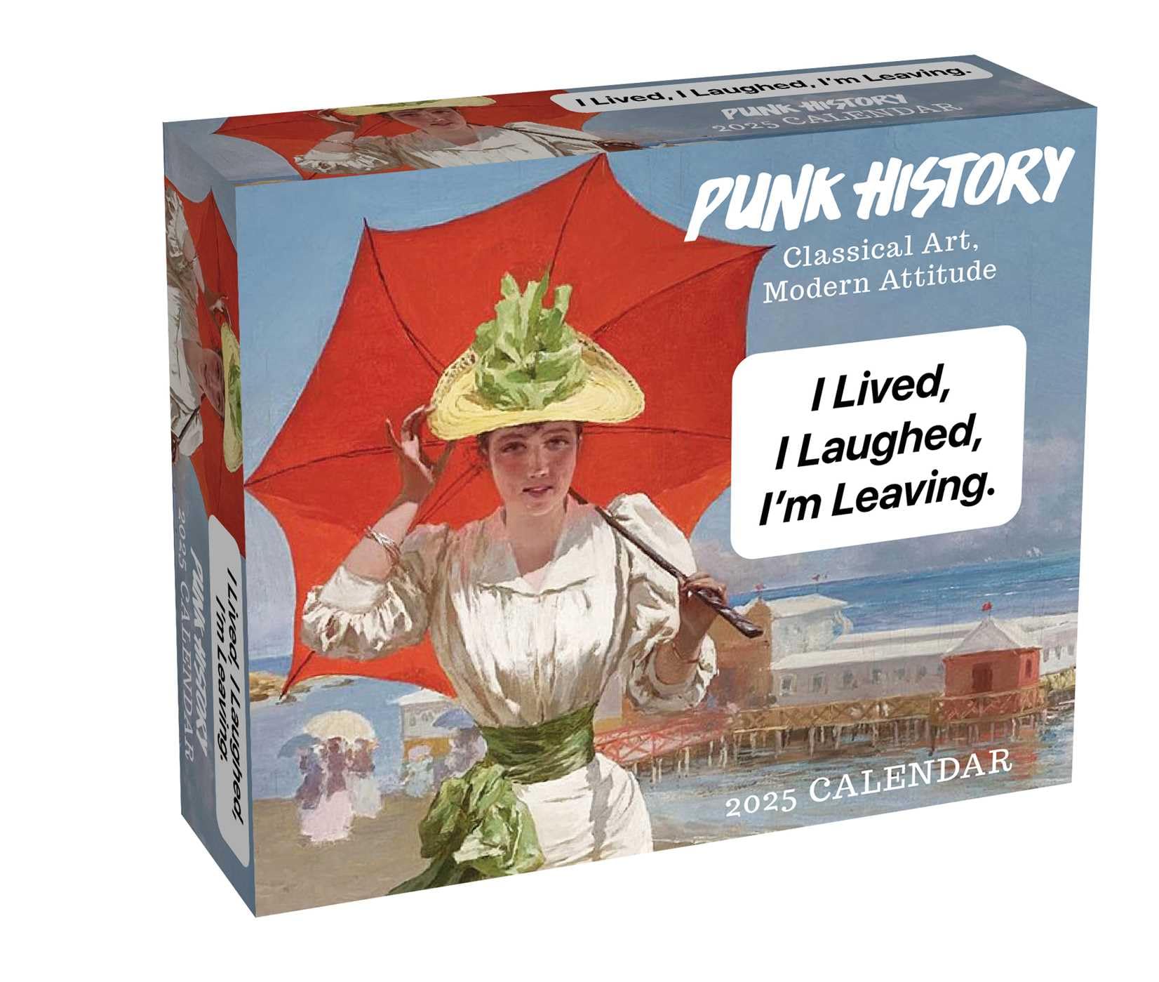 Punk History 2025 Day-to-Day Calendar: Classical Art, Modern Attitude Film, Art & Culture