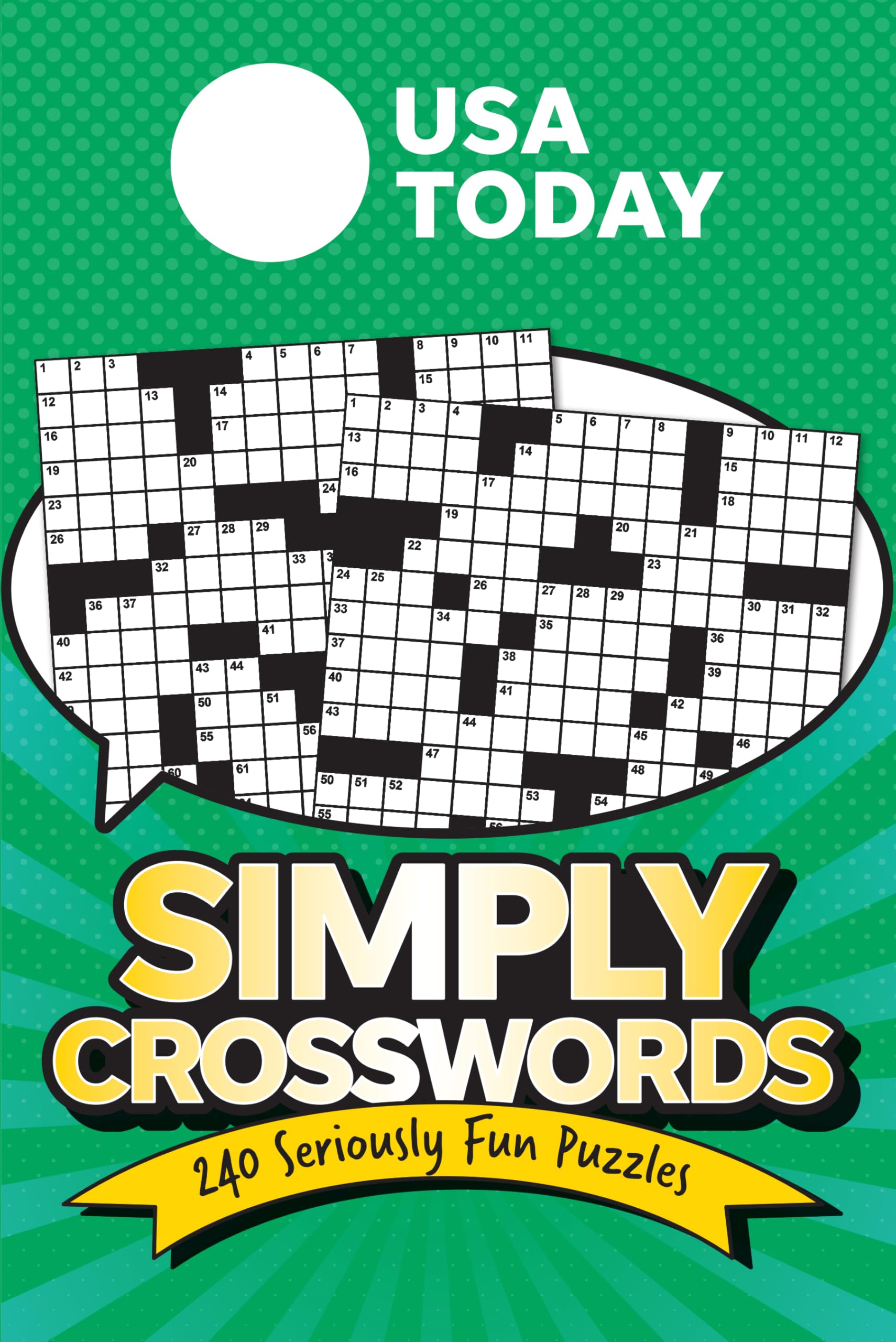 Simply Crosswords: 240 Seriously Fun Puzzles (USA Today Puzzles) Leisure & Fun