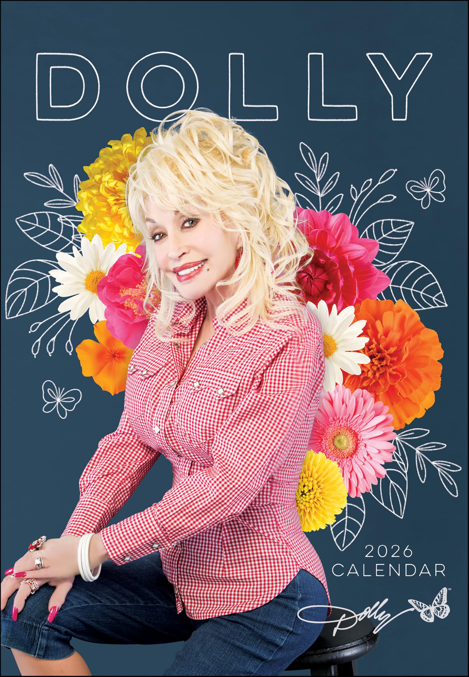 Dolly Parton 2026 Monthly Pocket Planner Calendar Arts & Music