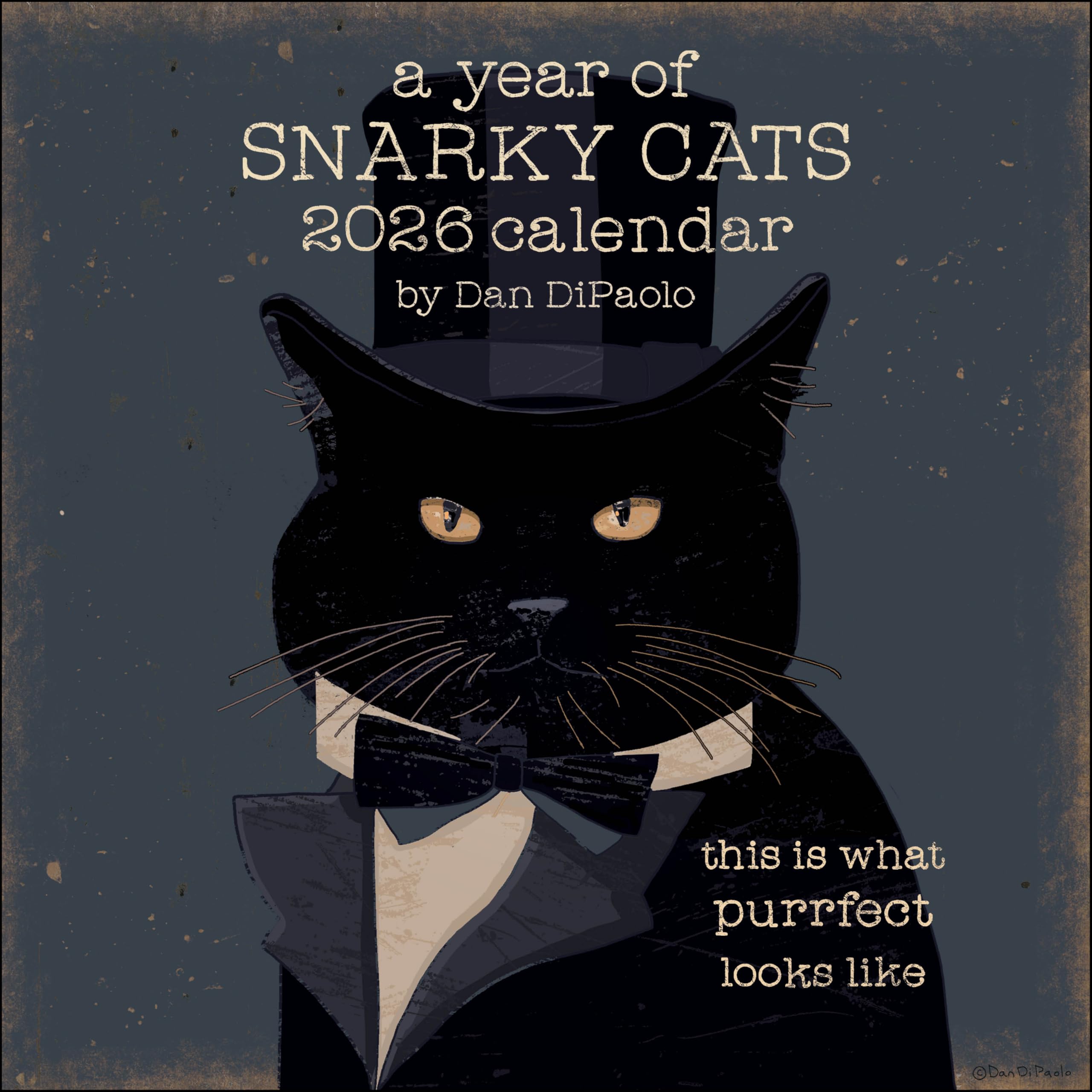 A Year of Snarky Cats 2026 Wall Calendar Film, Art & Culture