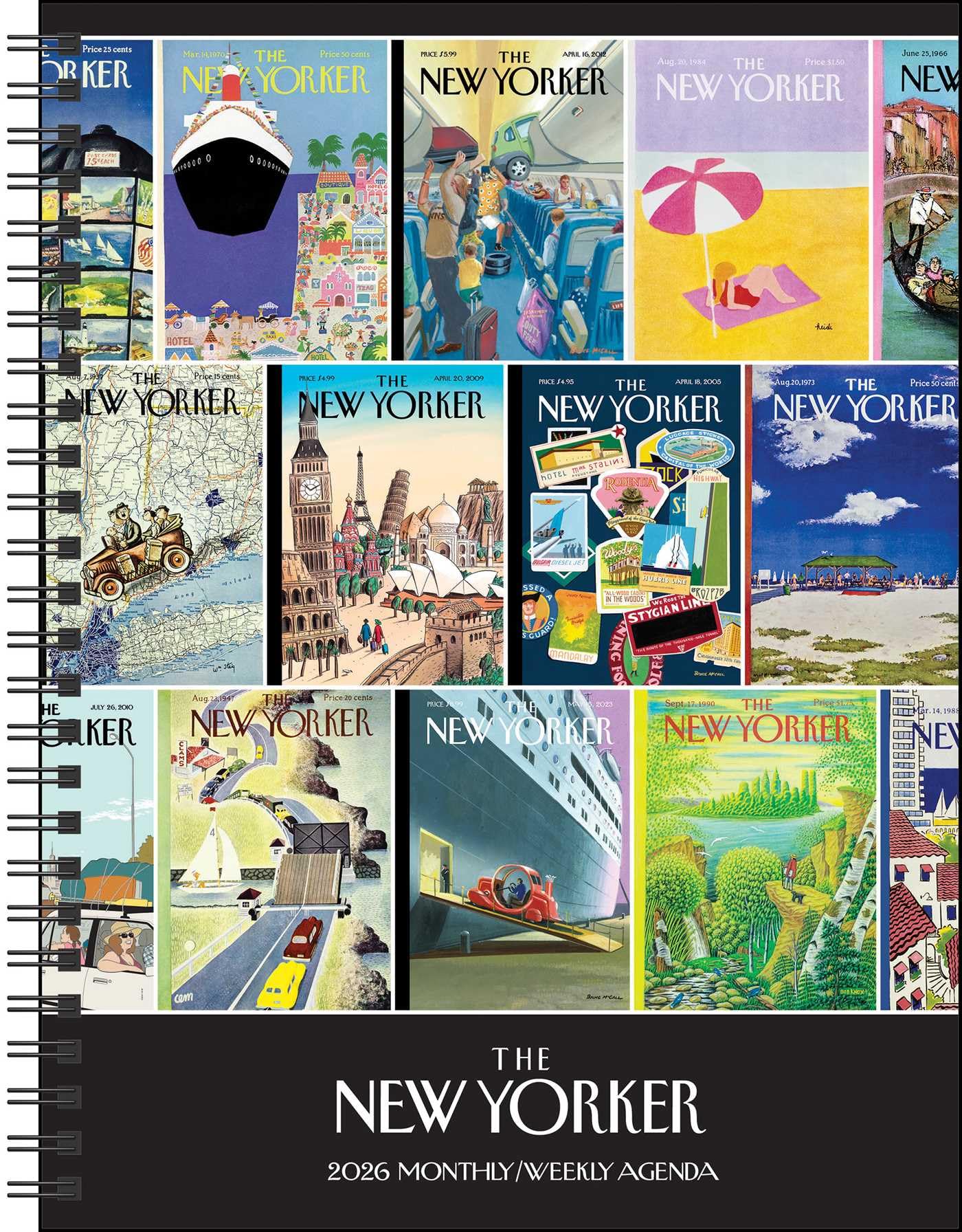 The New Yorker Magazine 2026 Monthly/Weekly Agenda Calendar Film, Art & Culture