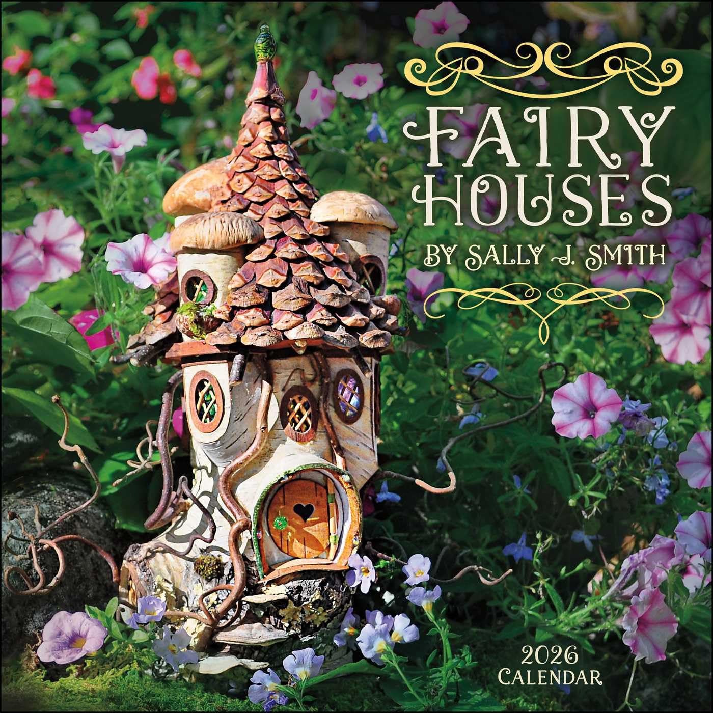Fairy Houses 2026 Wall Calendar Film, Art & Culture