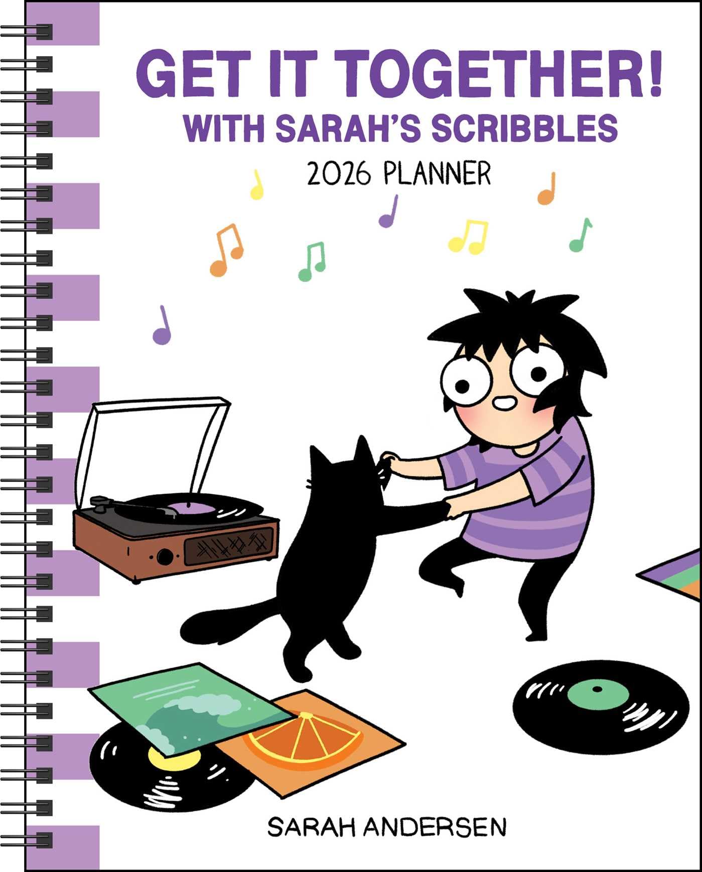 Sarah's Scribbles 12-Month 2026 Monthly/Weekly Planner Calendar Contemporary literature