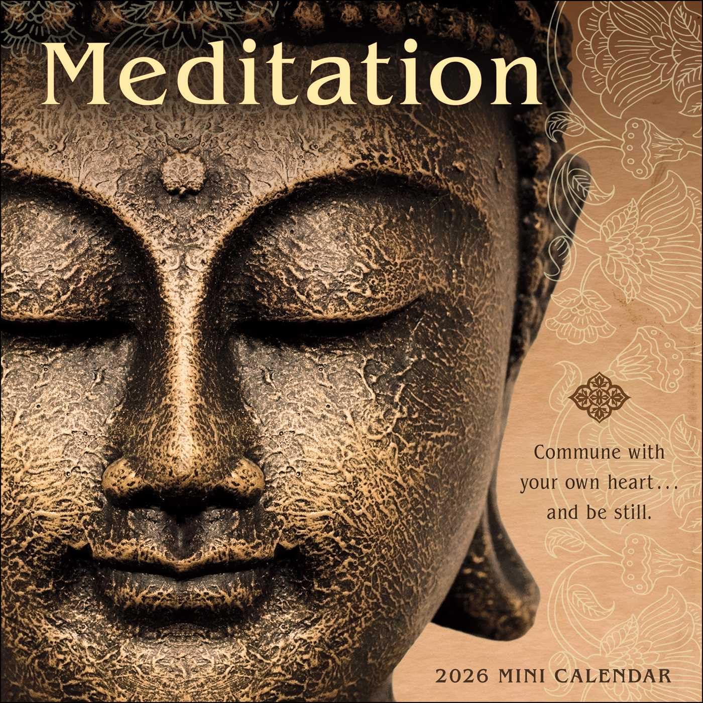 Meditation 2026 Mini Wall Calendar Lifestyle