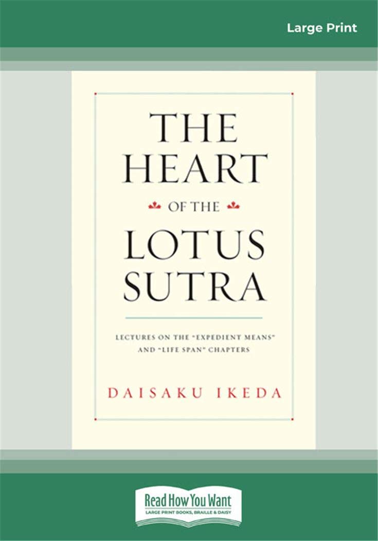 The Heart of Lotus Sutra: Lectures on the 'Expedient Means' and 'Life Span' Chapters Social Sciences