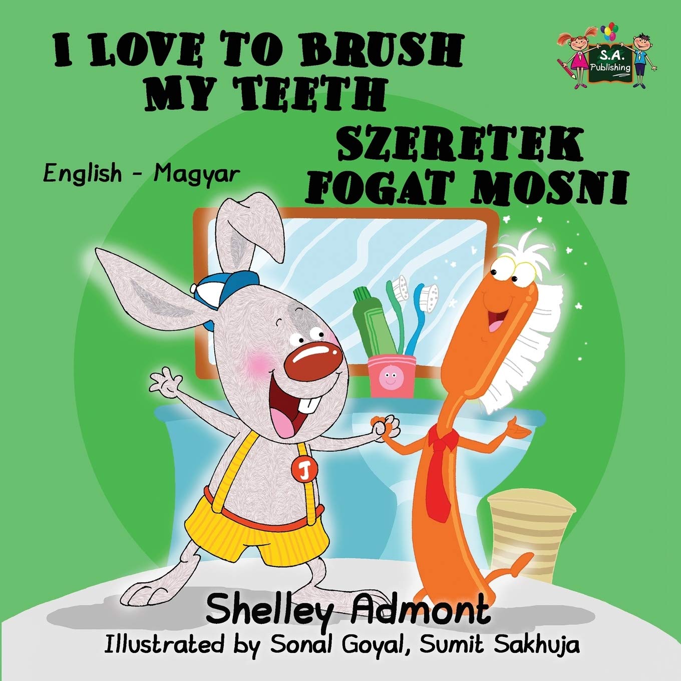 I Love to Brush My Teeth Foreign Languages ​​& Dictionaries