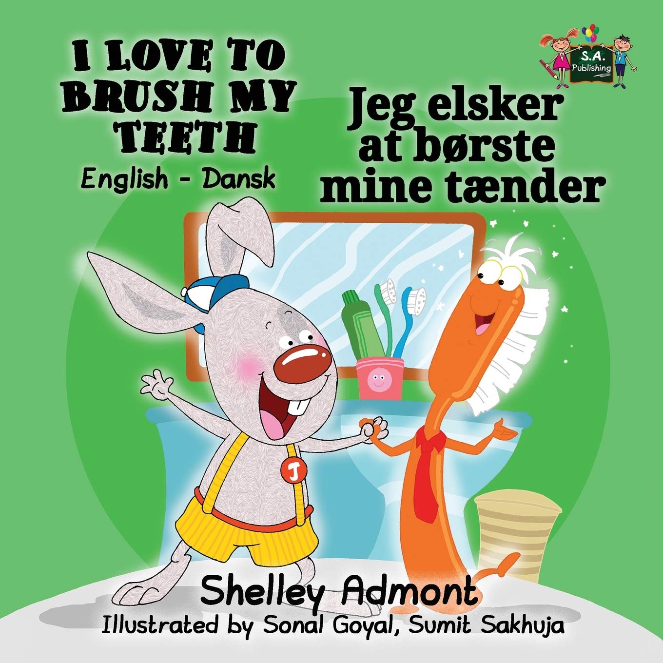 I Love to Brush My Teeth Foreign Languages ​​& Dictionaries