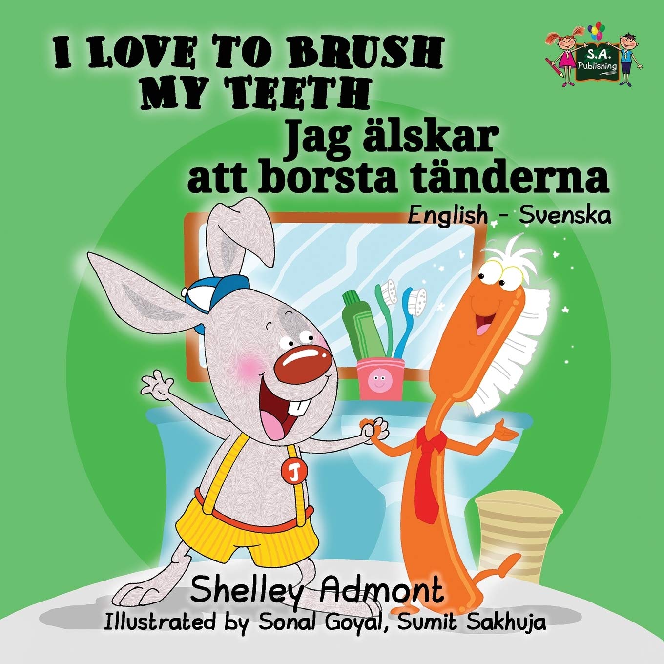 I Love to Brush My Teeth Foreign Languages ​​& Dictionaries