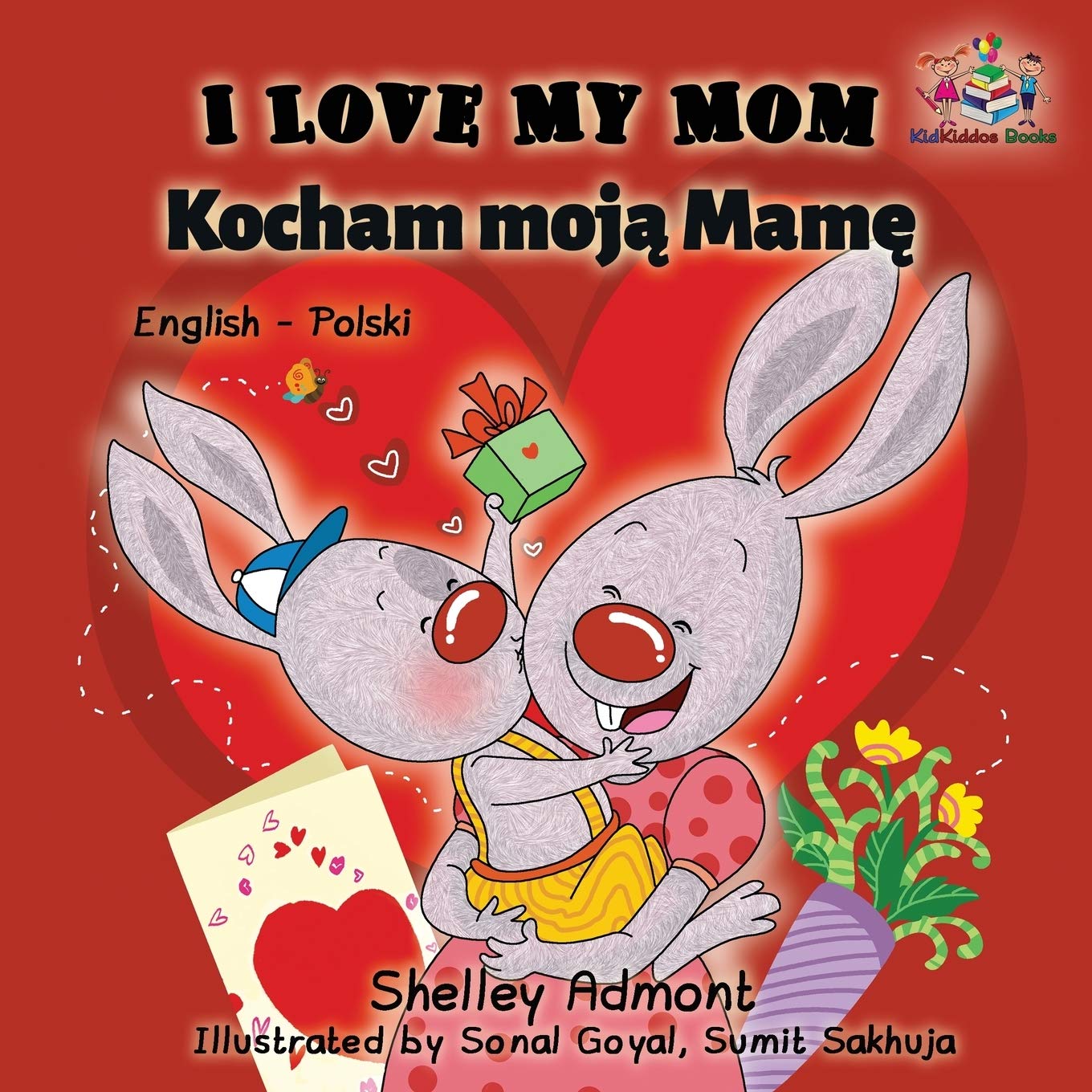 I Love My Mom Kocham Moja Mame Foreign Languages ​​& Dictionaries