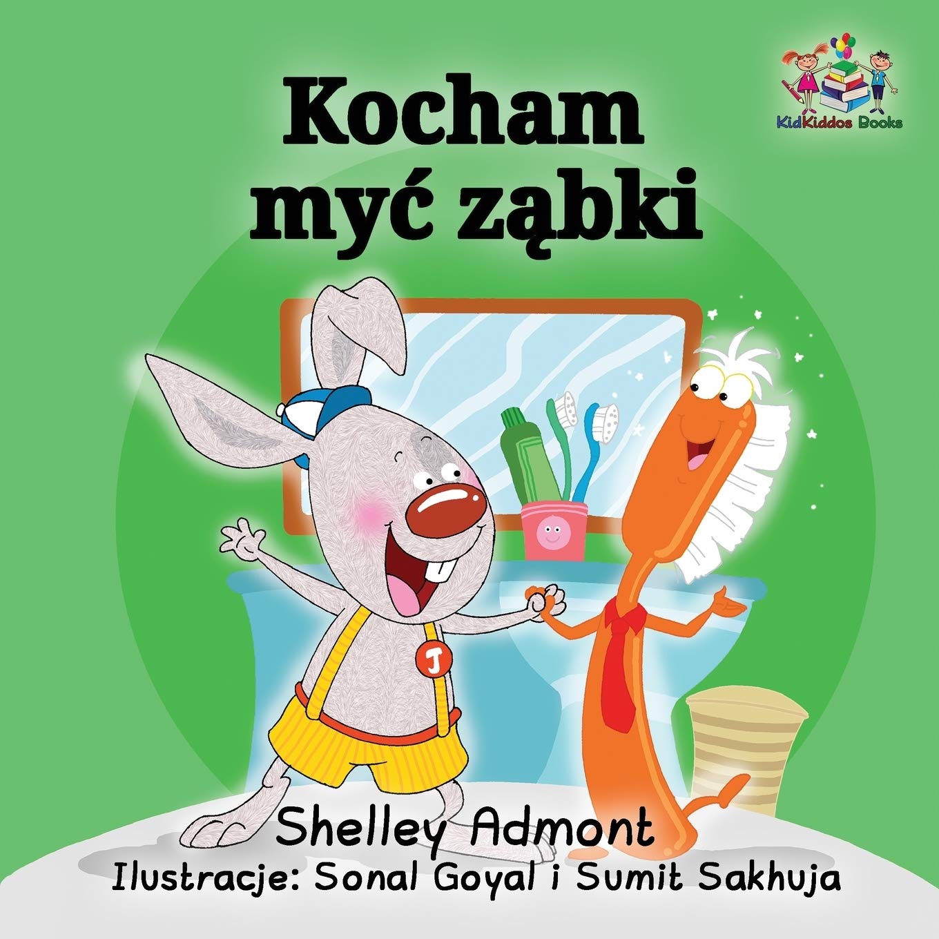 I Love to Brush My Teeth (Polish language) Foreign Languages ​​& Dictionaries