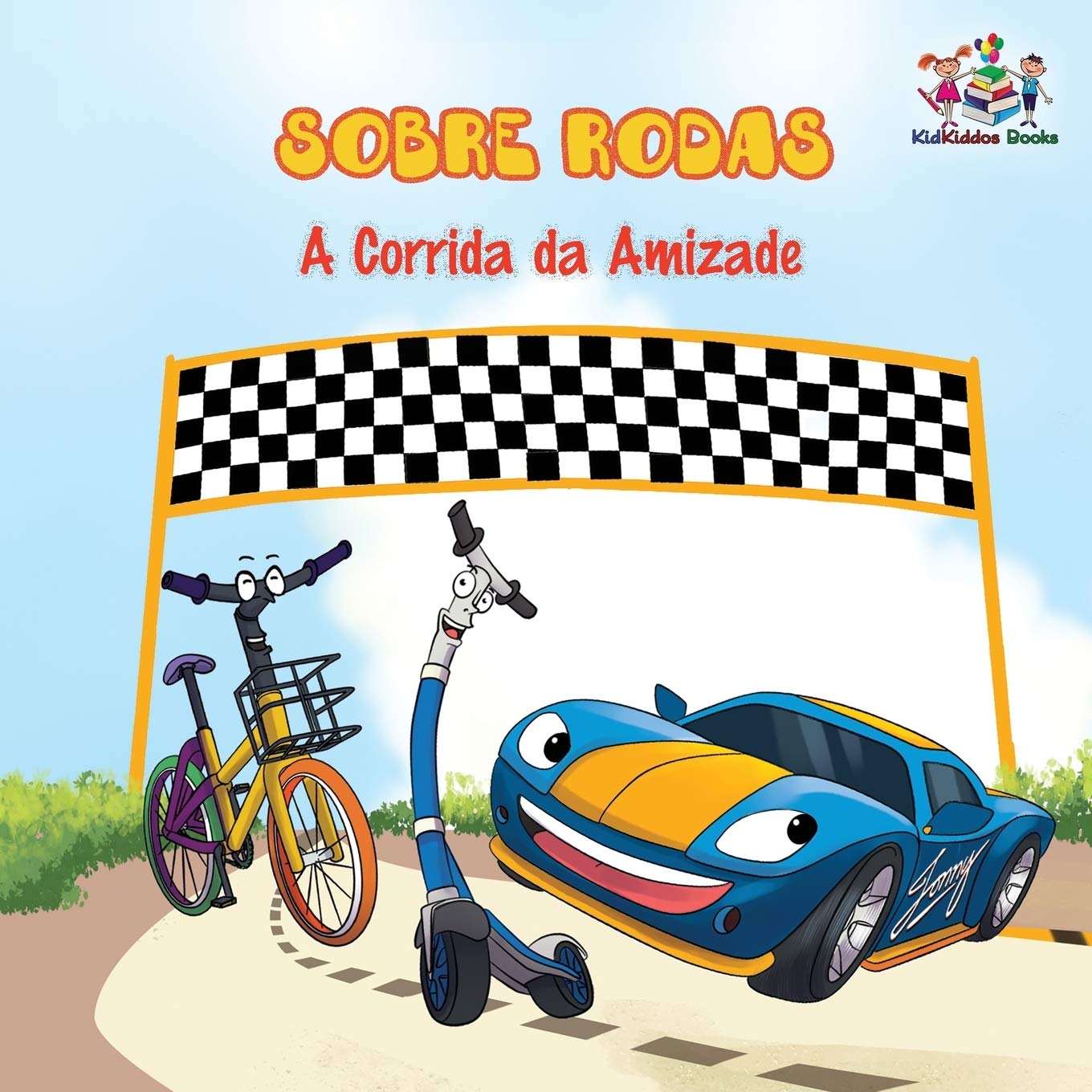Sobre Rodas-A Corrida da Amizade (Portuguese Children's Book) Foreign Languages ​​& Dictionaries