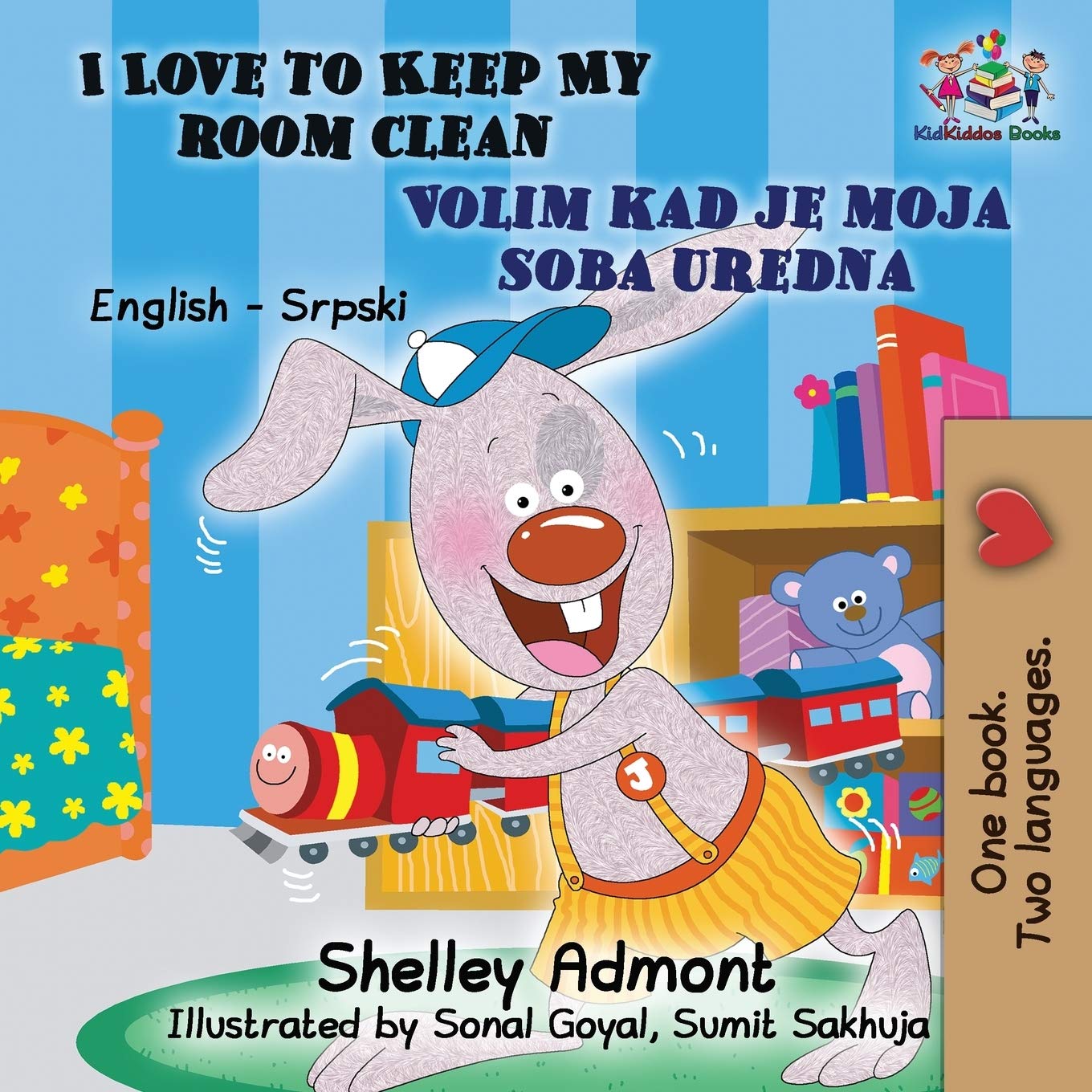 I Love to Keep My Room Clean (English Serbian Children's Book) Foreign Languages ​​& Dictionaries