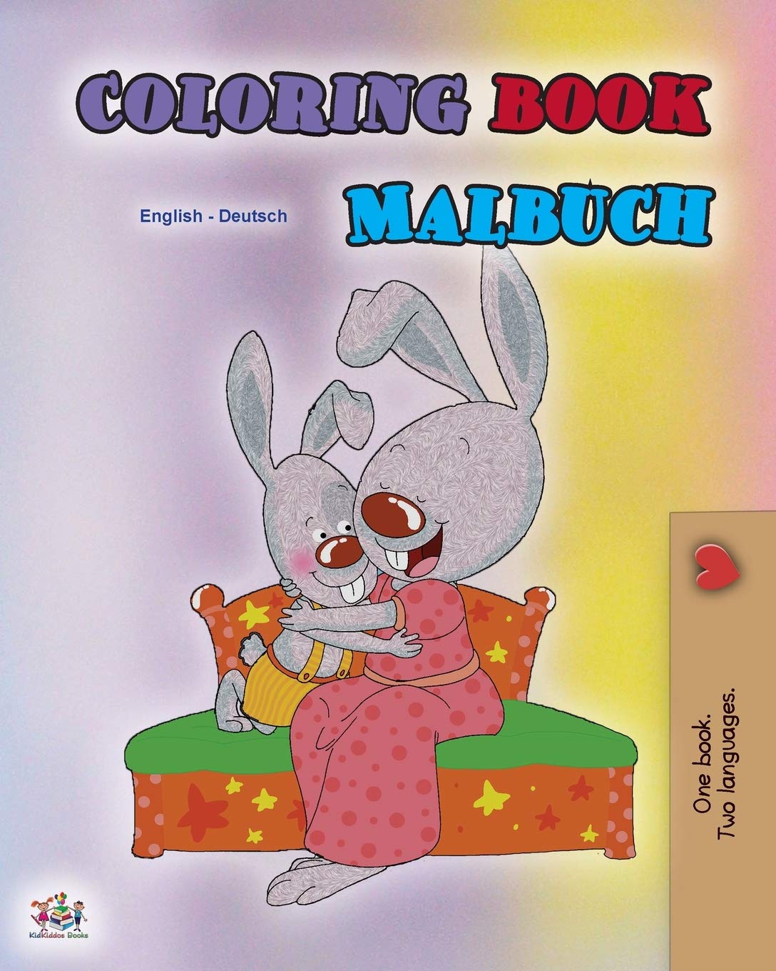 Coloring book #1 (English German Bilingual edition) Parents & Children
