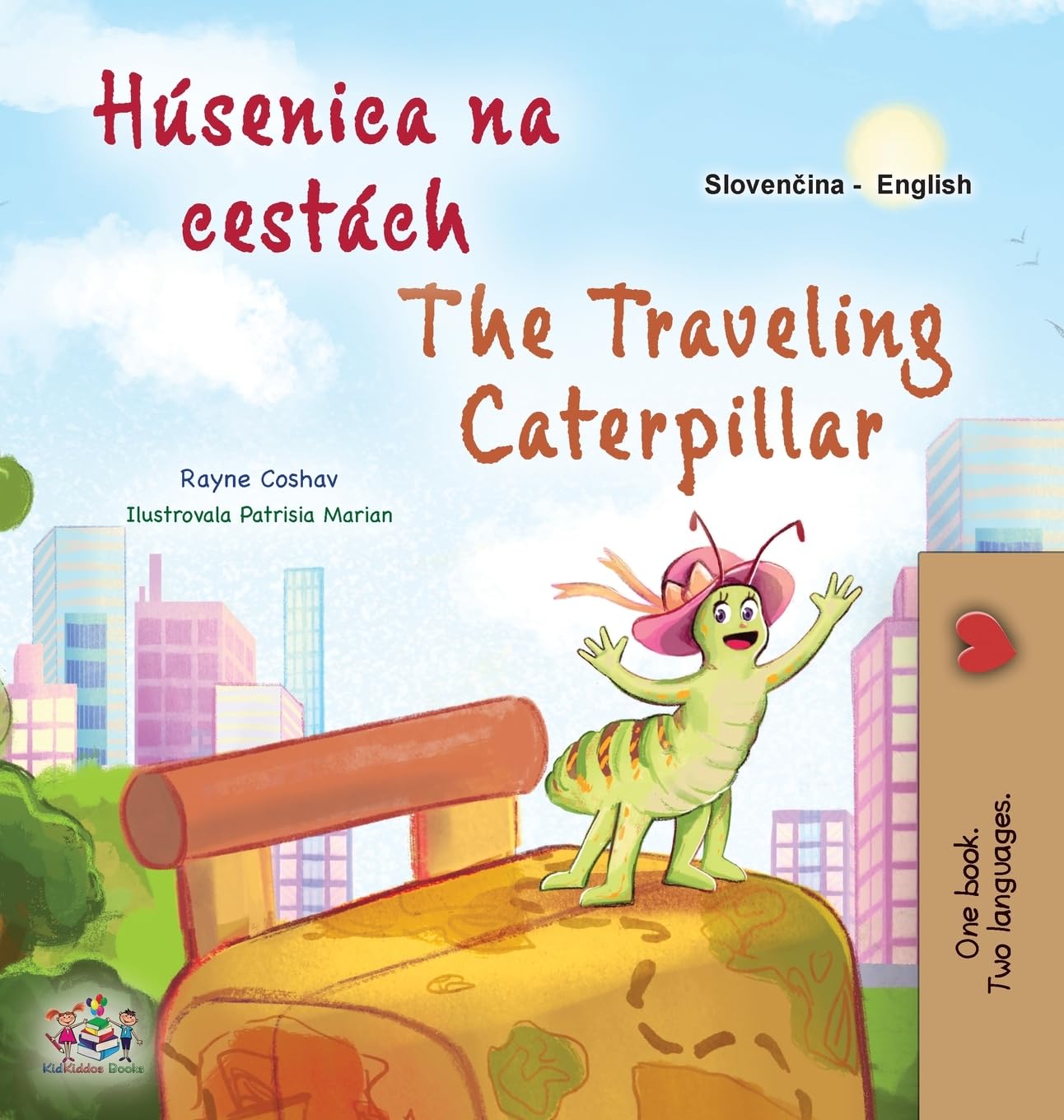 The Traveling Caterpillar (Slovak English Bilingual Book for Kids) Foreign Languages ​​& Dictionaries
