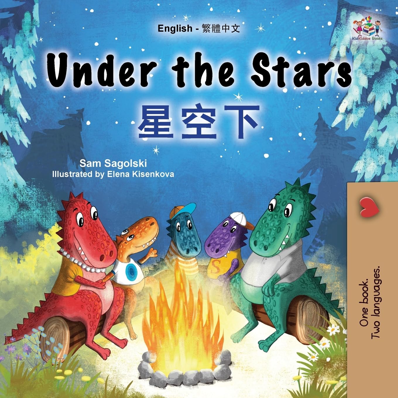 Under the Stars (English Chinese Traditional Bilingual Kids Book) Non-fiction