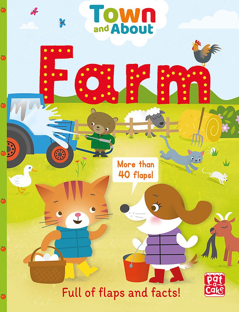 Town and About: Farm: A board book filled with flaps and facts Tiptoi & Games