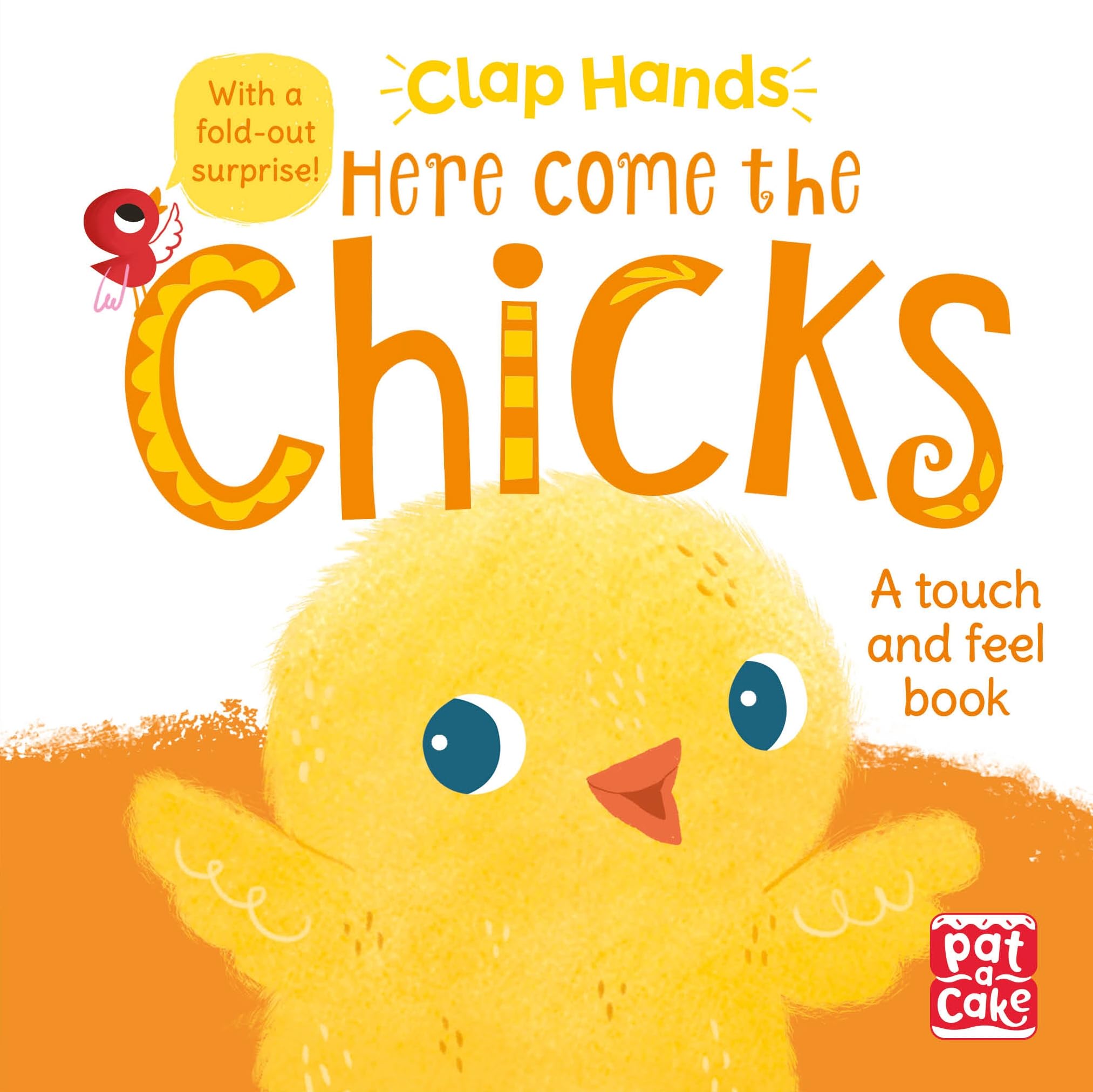 Clap Hands: Here Come the Chicks: A touch-and-feel board book with a fold-out surprise Non-fiction