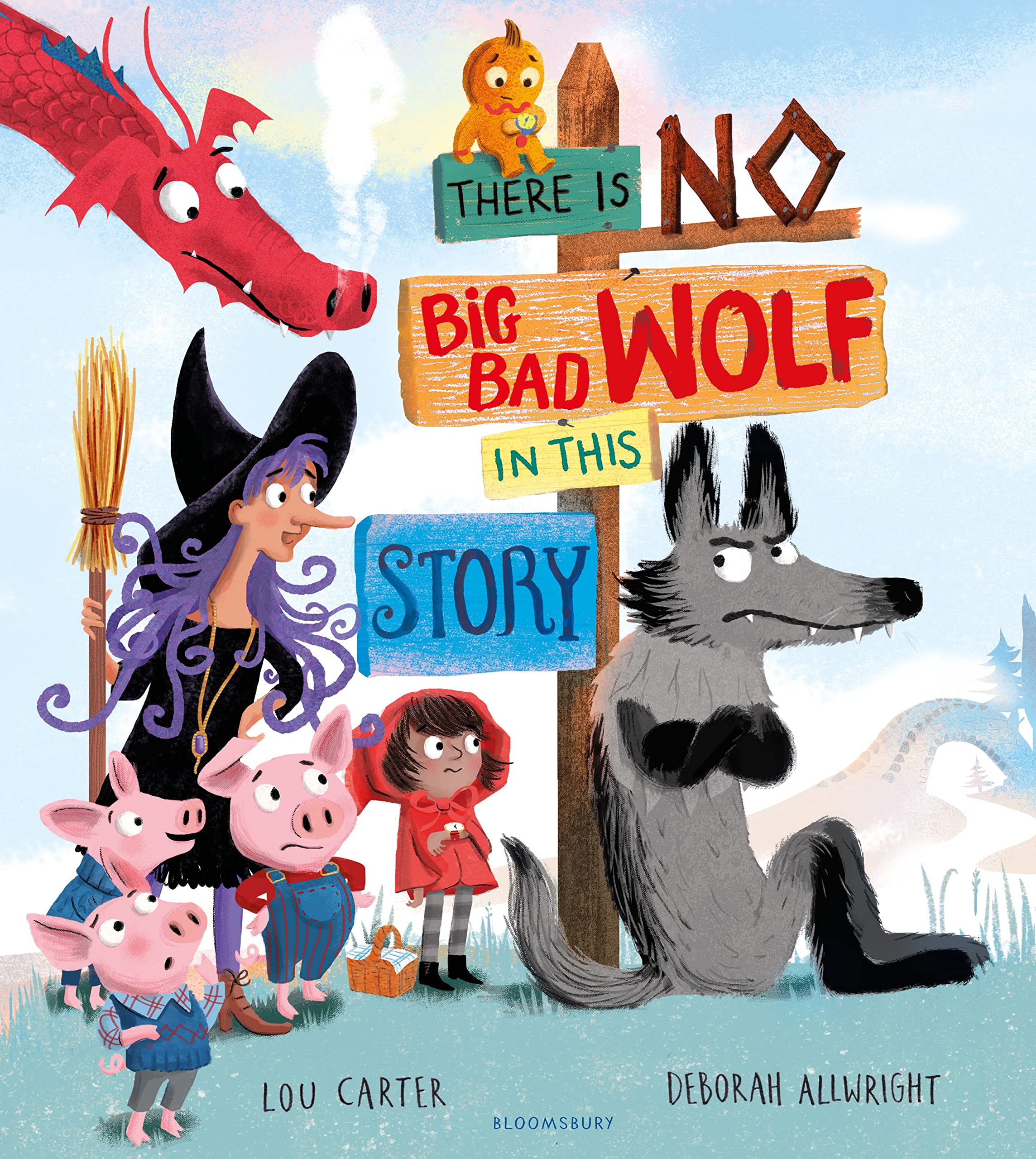 There Is No Big Bad Wolf In This Story Books