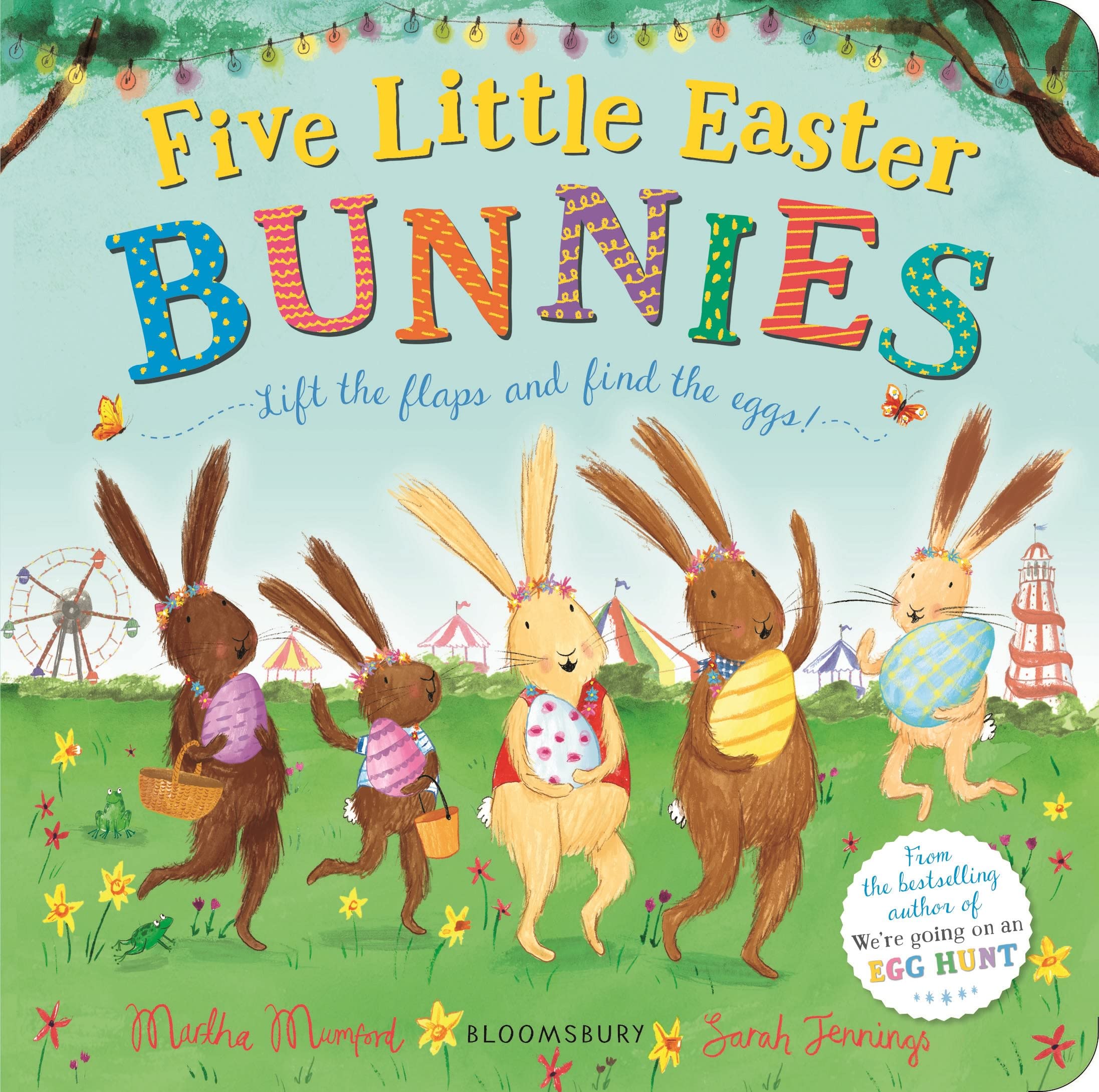 Five Little Easter Bunnies: A Lift-the-Flap Adventure (The Bunny Adventures) Non-fiction