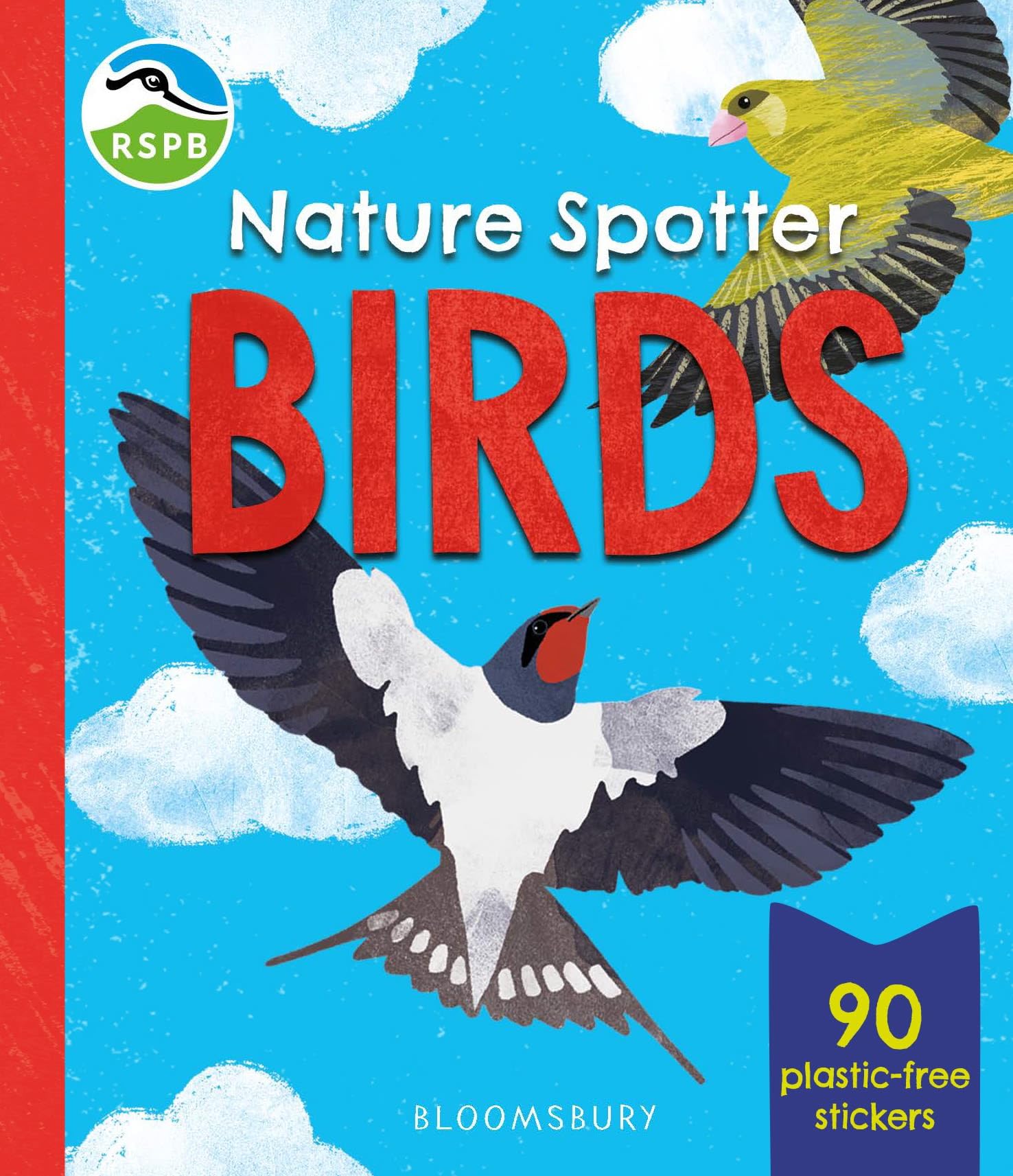 RSPB Nature Spotter: Birds: A children's sticker guidebook to over 60 British birds Leisure, Home & Garden
