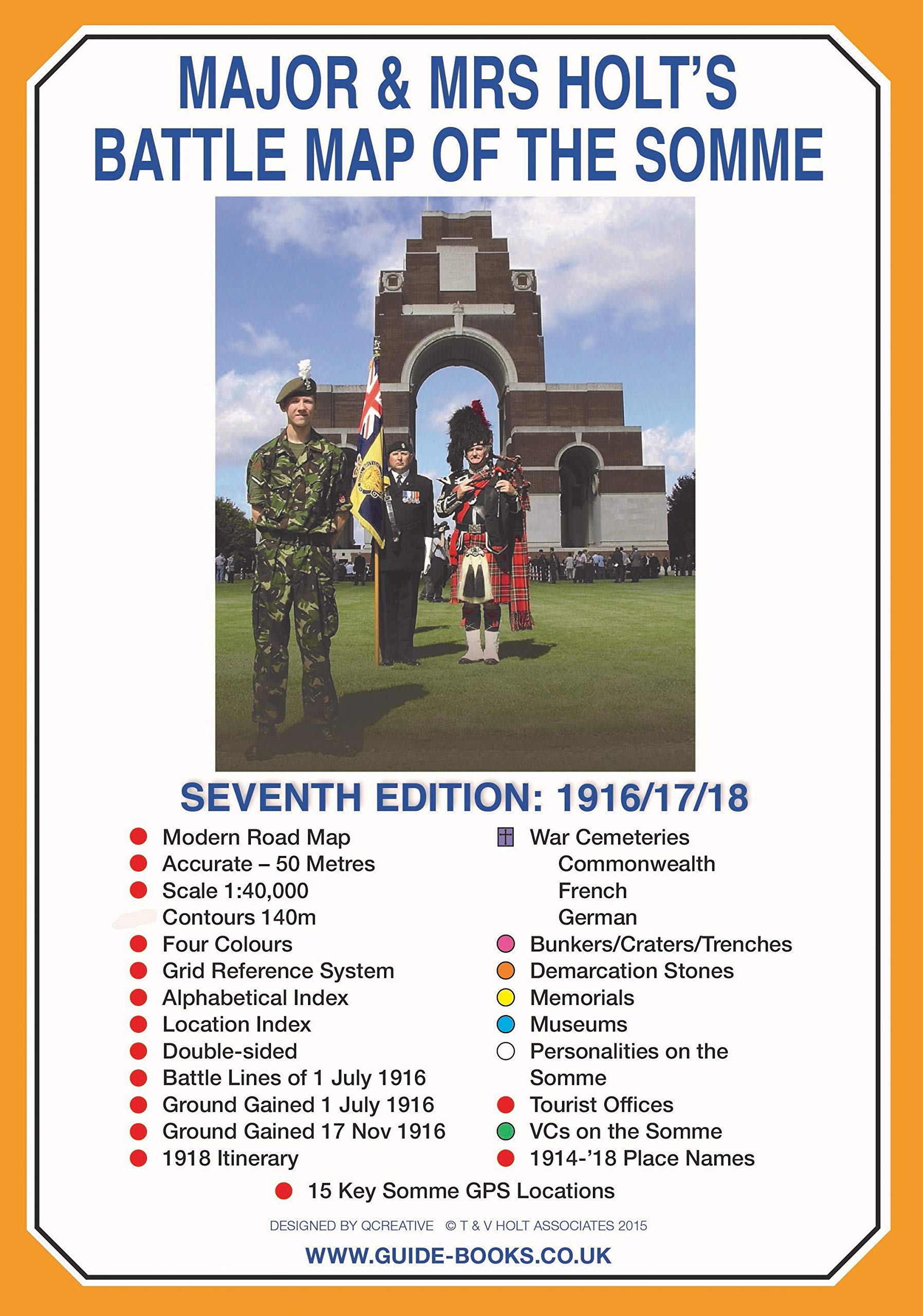 Major & Mrs Holt's Battle Map of the Somme (Major and Mrs Holt's Battlefield Guides) Film, Art & Culture