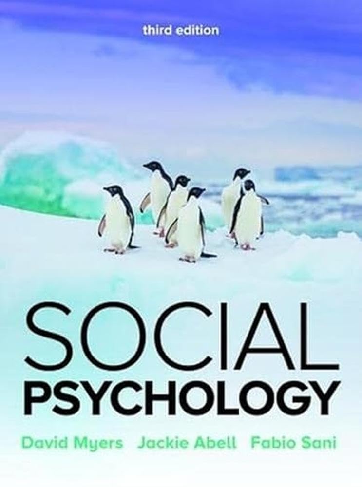 Social Psychology 3e (Psicologia) Psychology