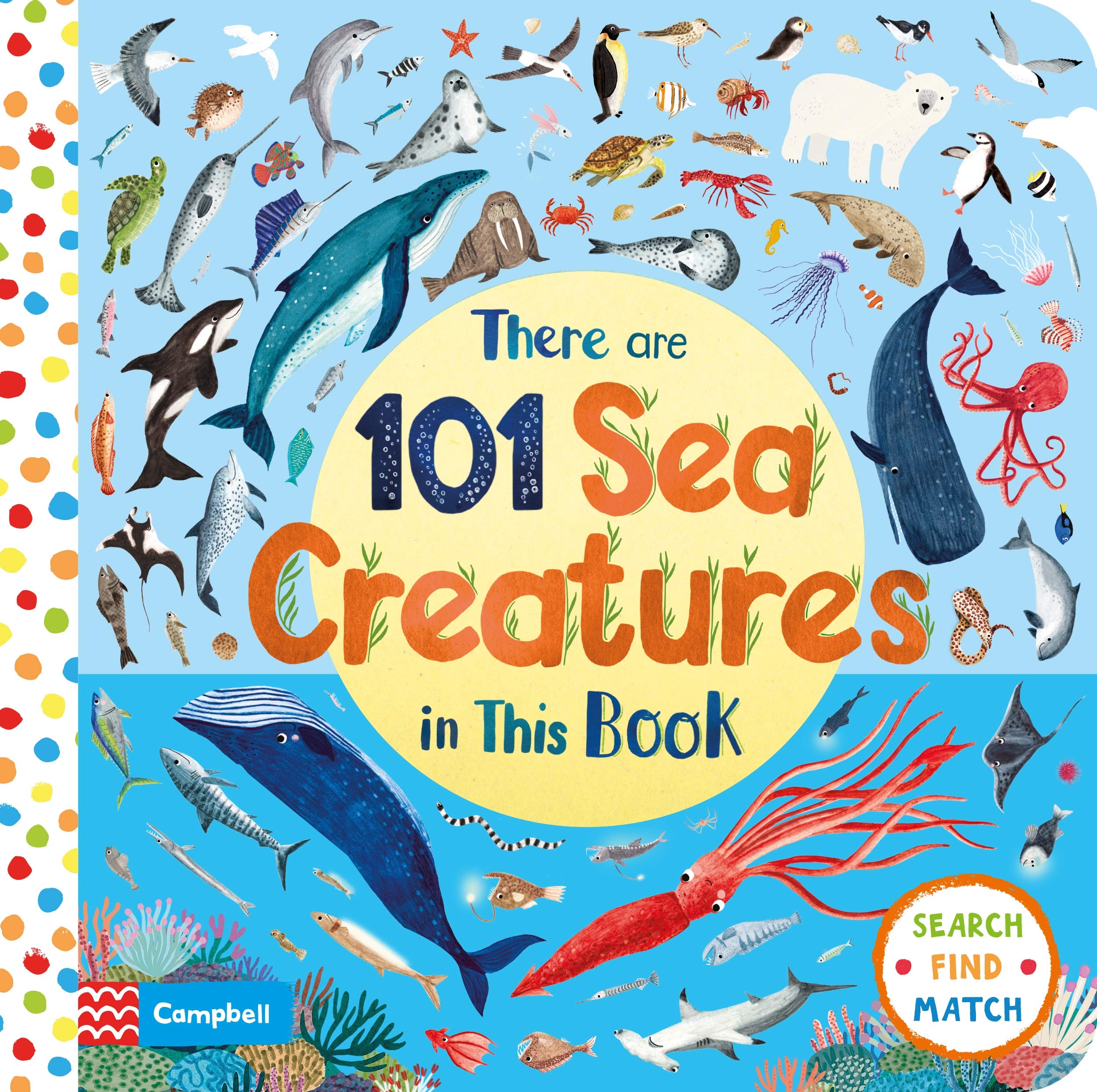 There Are 101 Sea Creatures in This Book: A Search and Find Book for Children Parents & Children