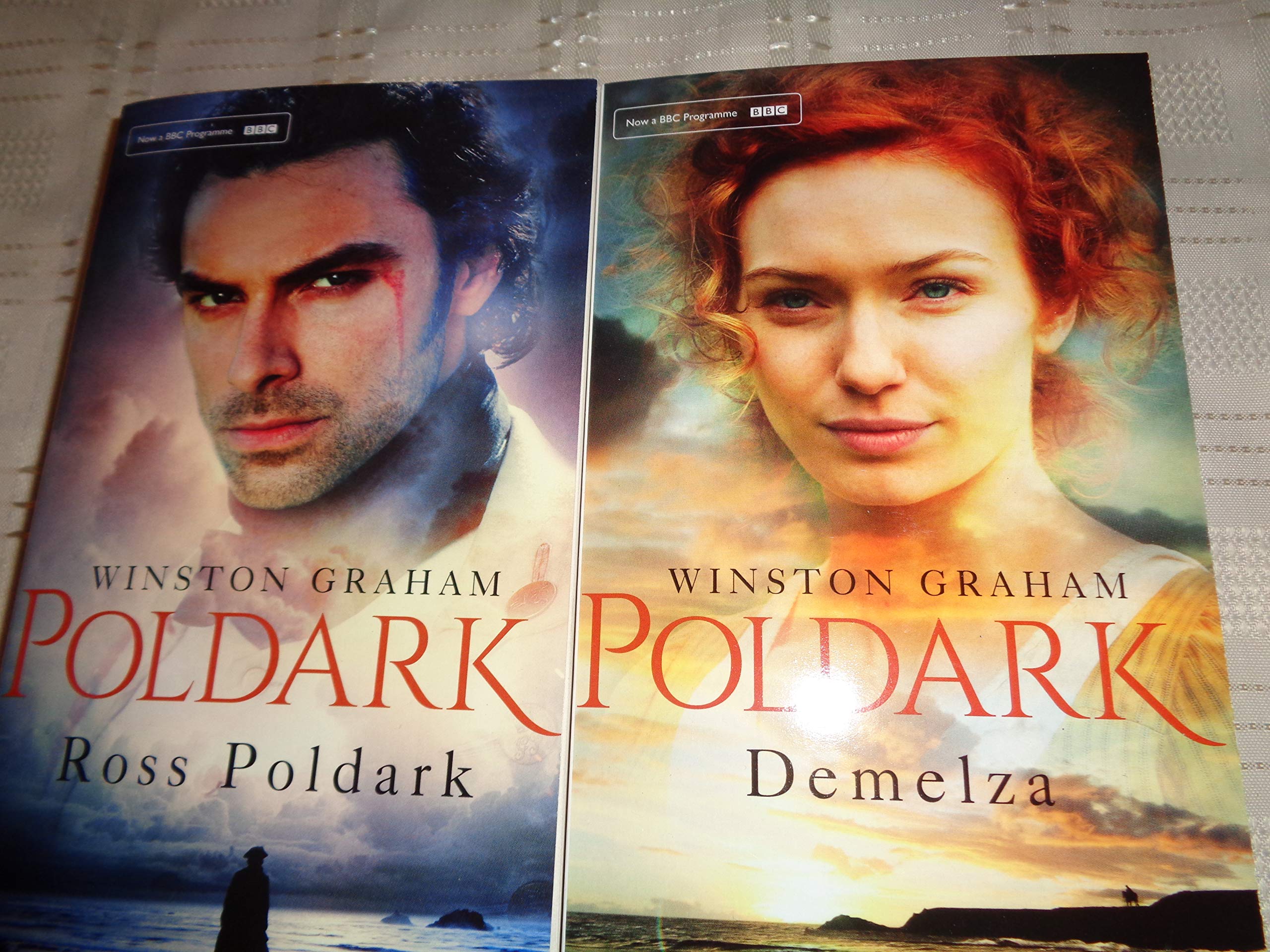 2 PAIRS OF POLDARK BOOKS BRAND NEW PAPERBACKS ROSS POLDARK/DEMELZA book