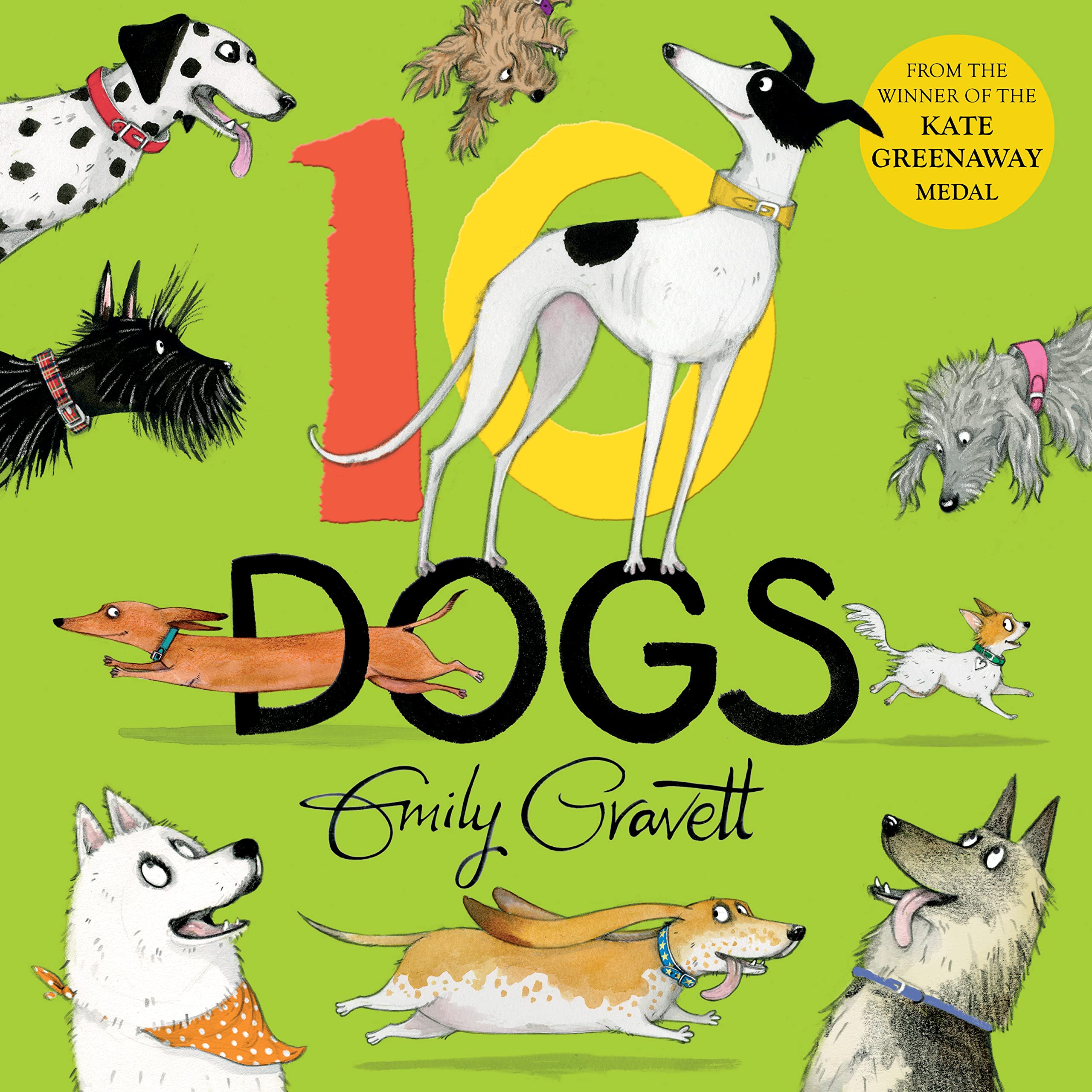 10 Dogs: A Funny Furry Counting Book Non-fiction