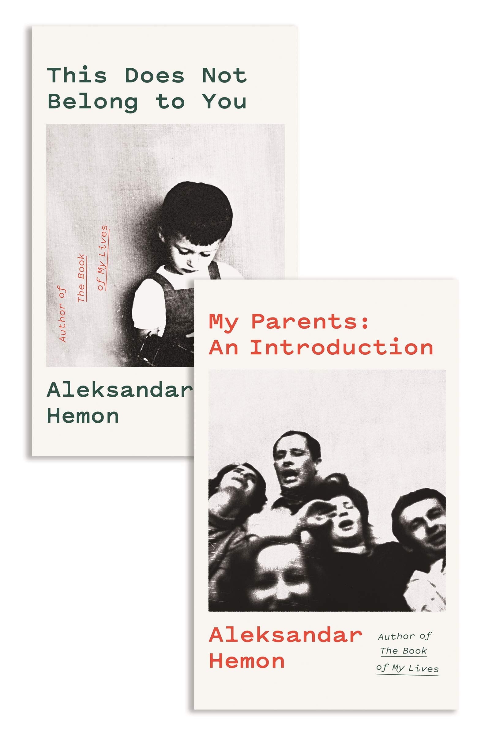 My Parents: An Introduction / This Does Not Belong to You Personalities
