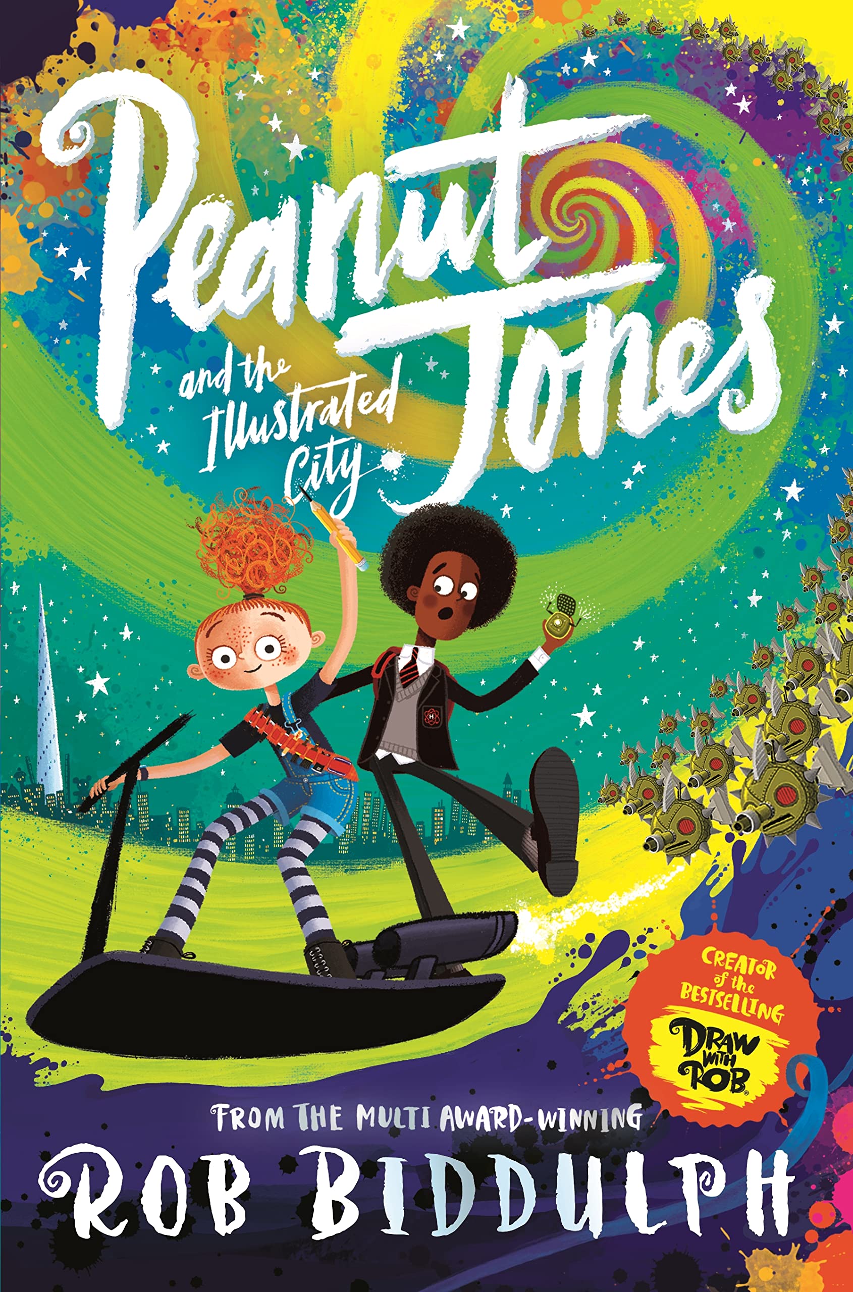 Peanut Jones and the Illustrated City: from the creator of Draw with Rob Non-fiction