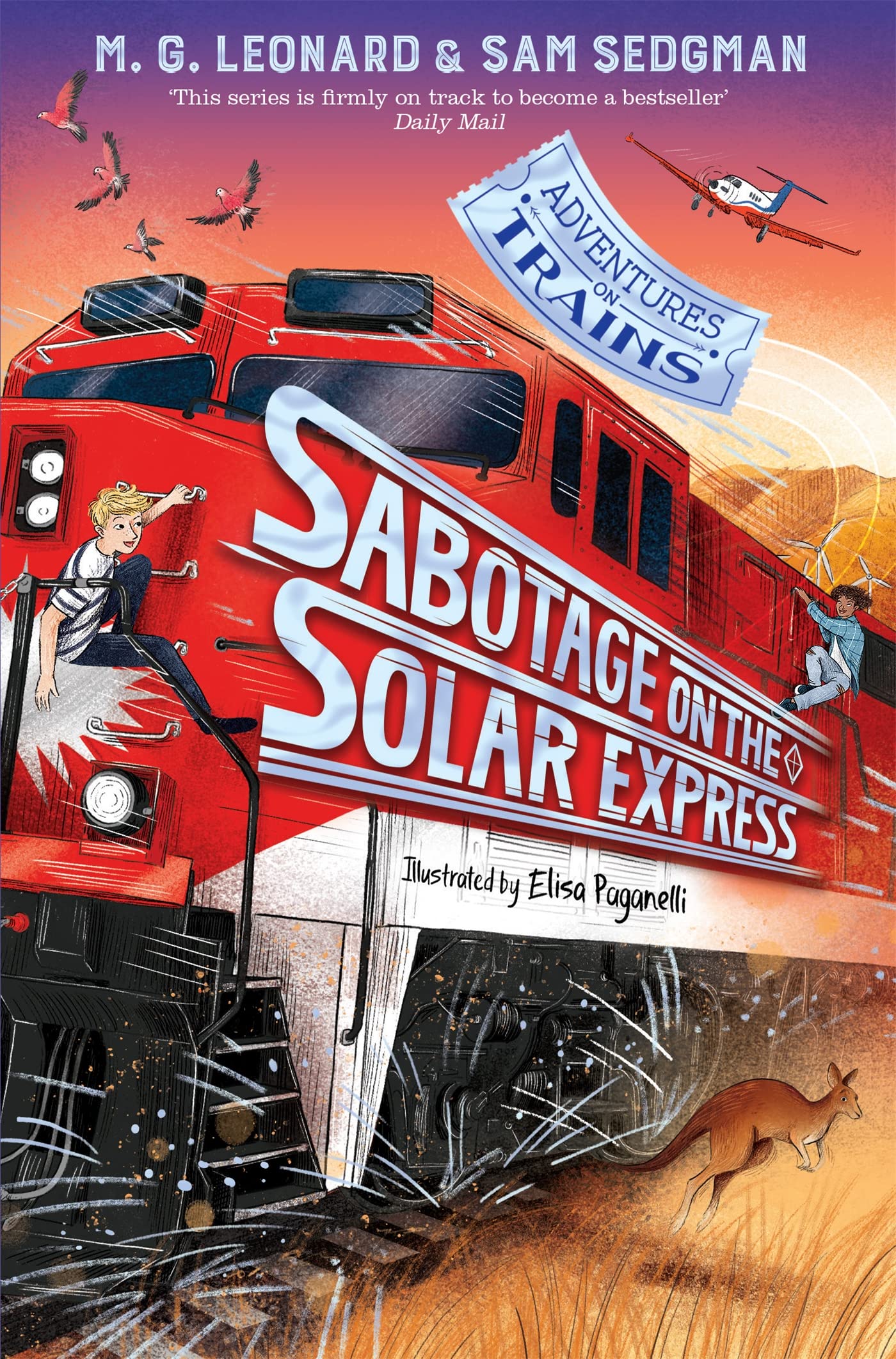 Sabotage on the Solar Express (Adventures on Trains, 5) Non-fiction