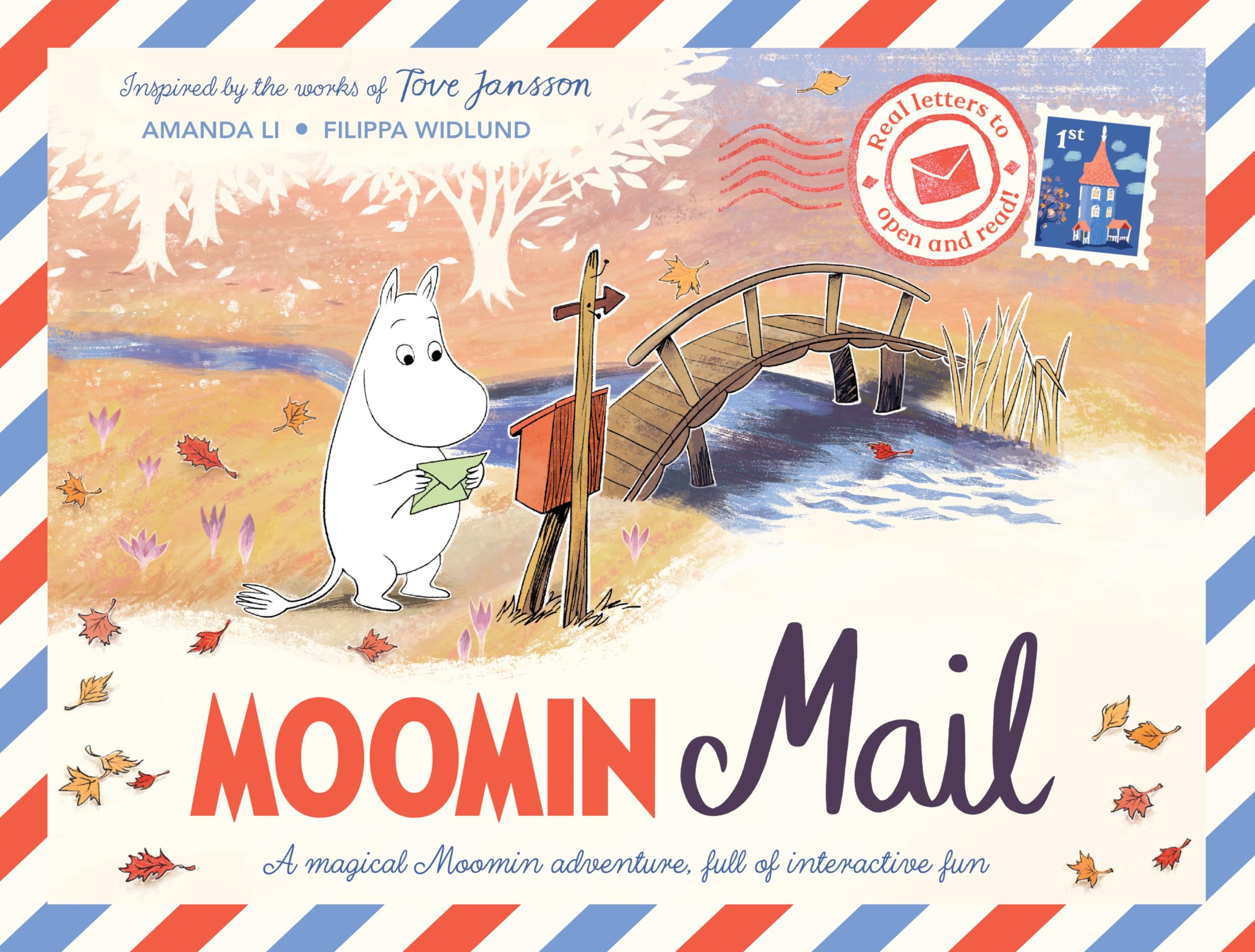Moomin Mail: A beautiful gift book with real letters to open and read Non-fiction