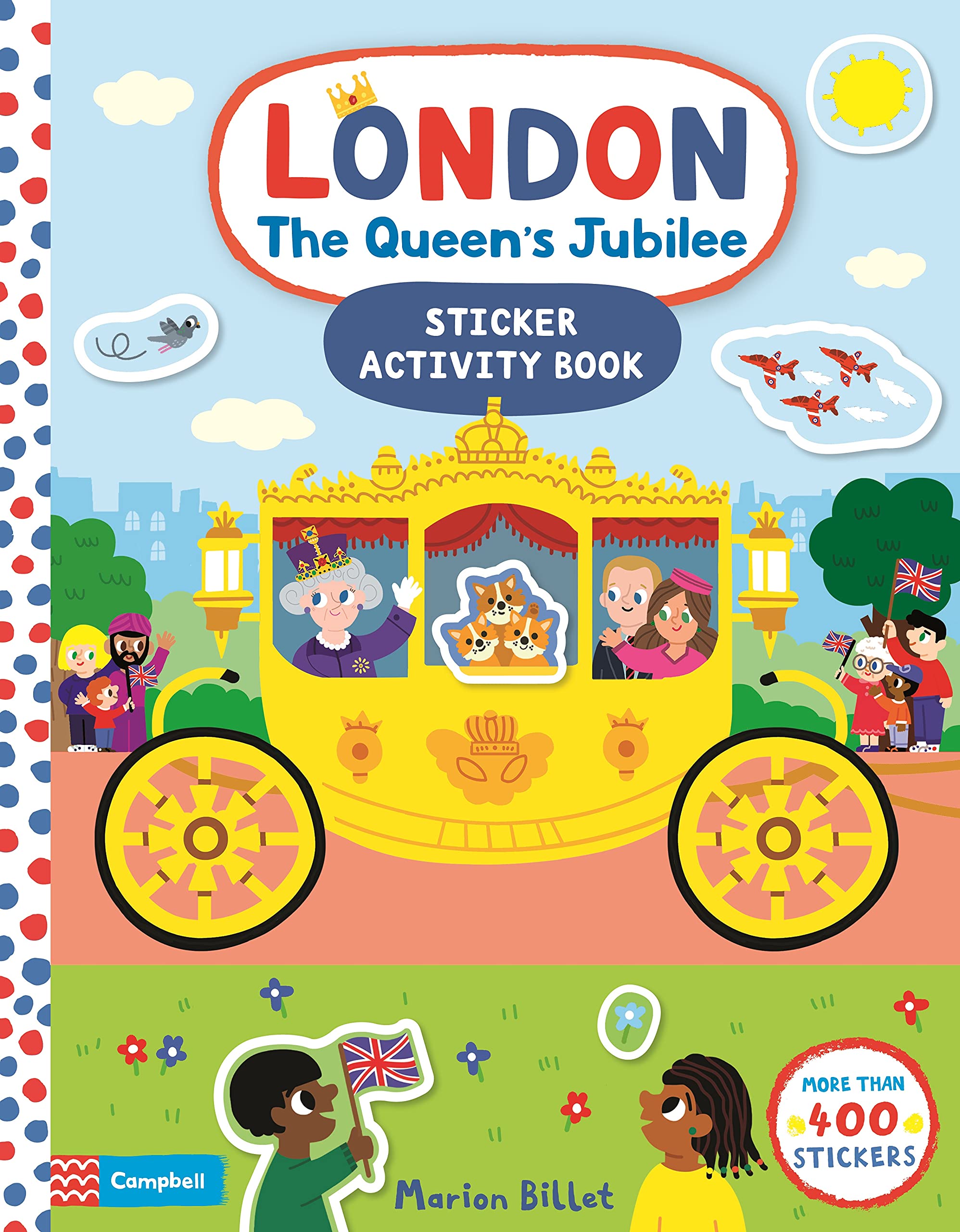 London The Queen's Jubilee Sticker Activity Book Non-fiction