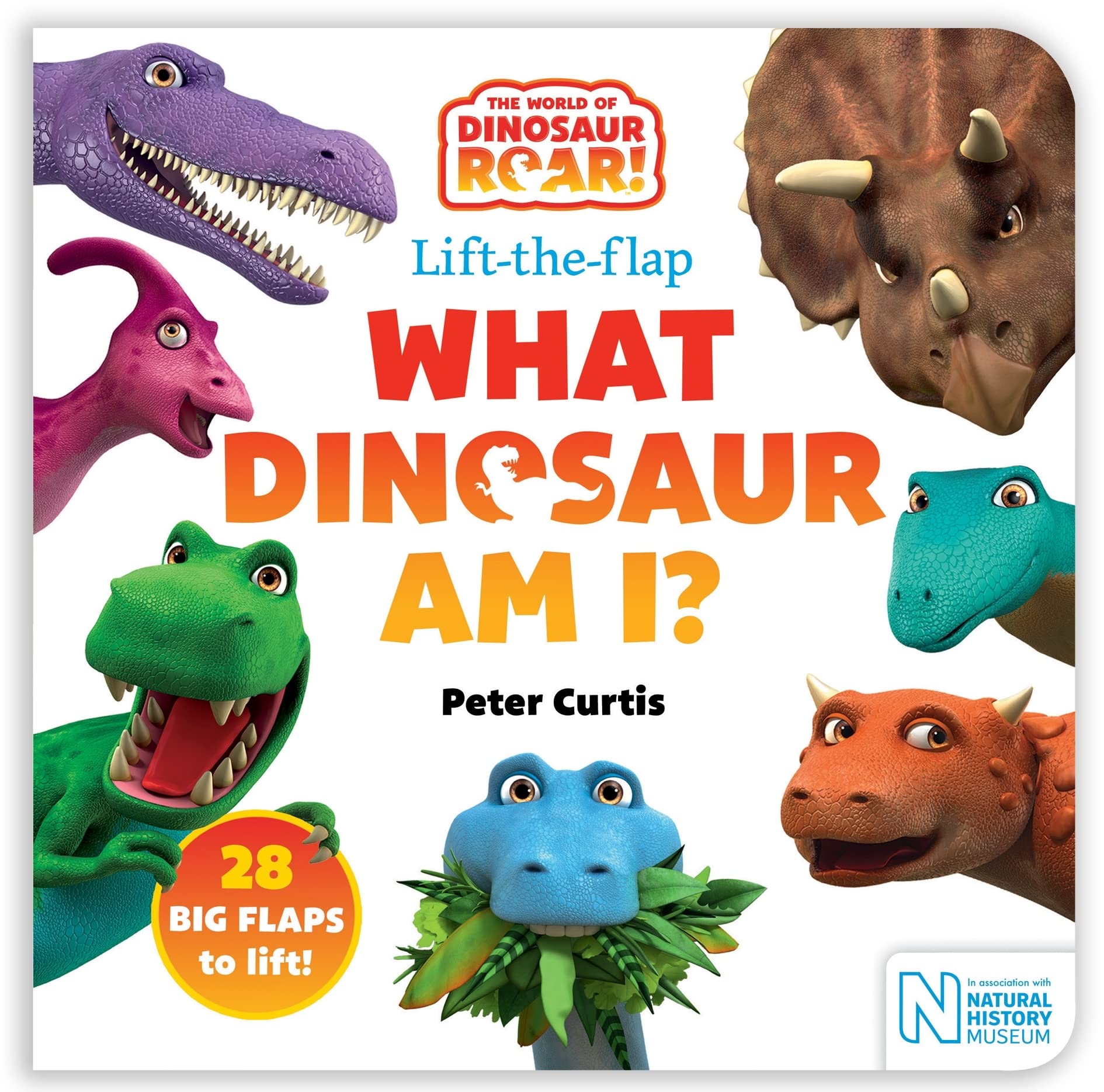 What Dinosaur Am I? A Lift-the-Flap Book (Amazing True Animal Stories) Parents & Children