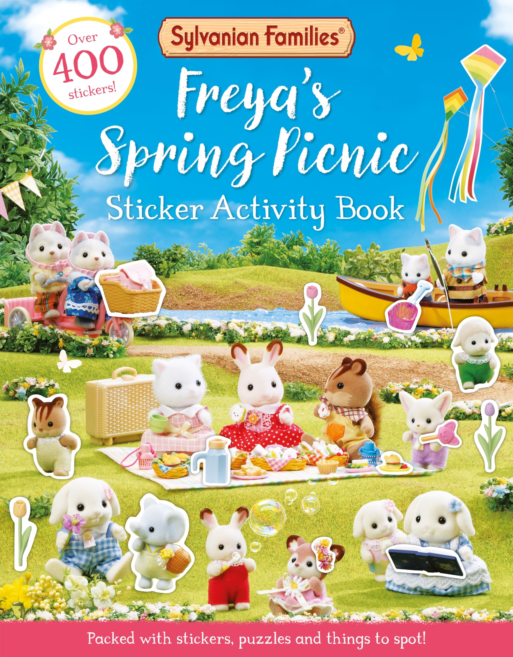 Sylvanian Families: Freya's Spring Picnic Sticker Activity Book: An official Sylvanian Families sticker activity book, with over 400 stickers! Non-fiction