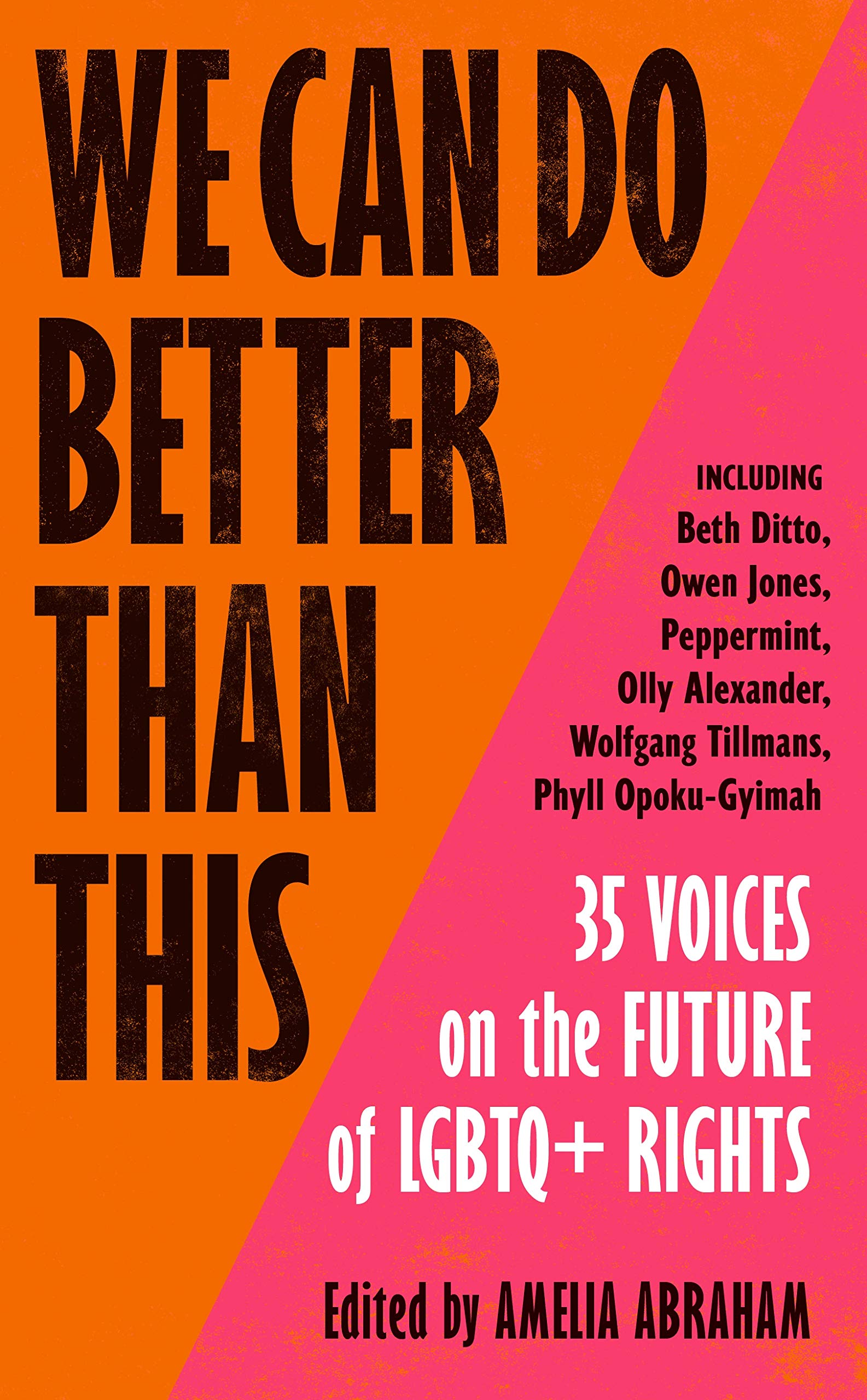 We Can Do Better Than This: An urgent manifesto for how we can shape a better world for LGBTQ+ people Law