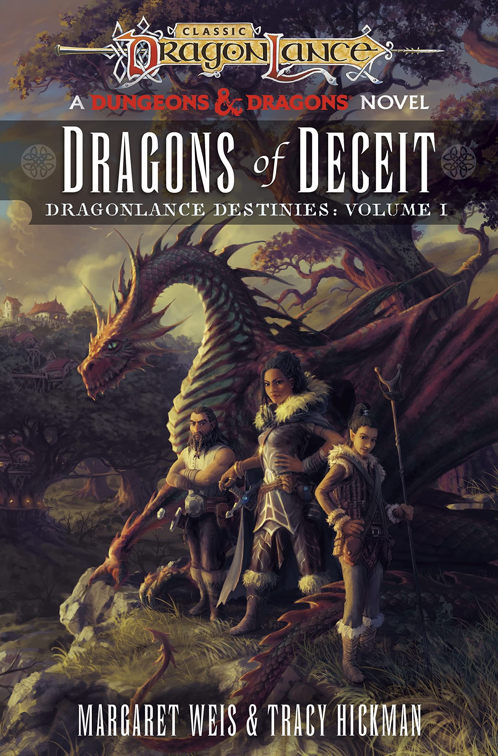 Dragonlance: Dragons of Deceit: (Dungeons & Dragons) (Dragonlance Destinies, 1) Action & Adventure