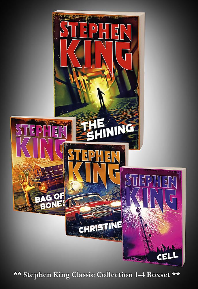 Stephen King Classic Collection: The Shining / Bag of Bones / Christine / Cell. Halloween Editions book