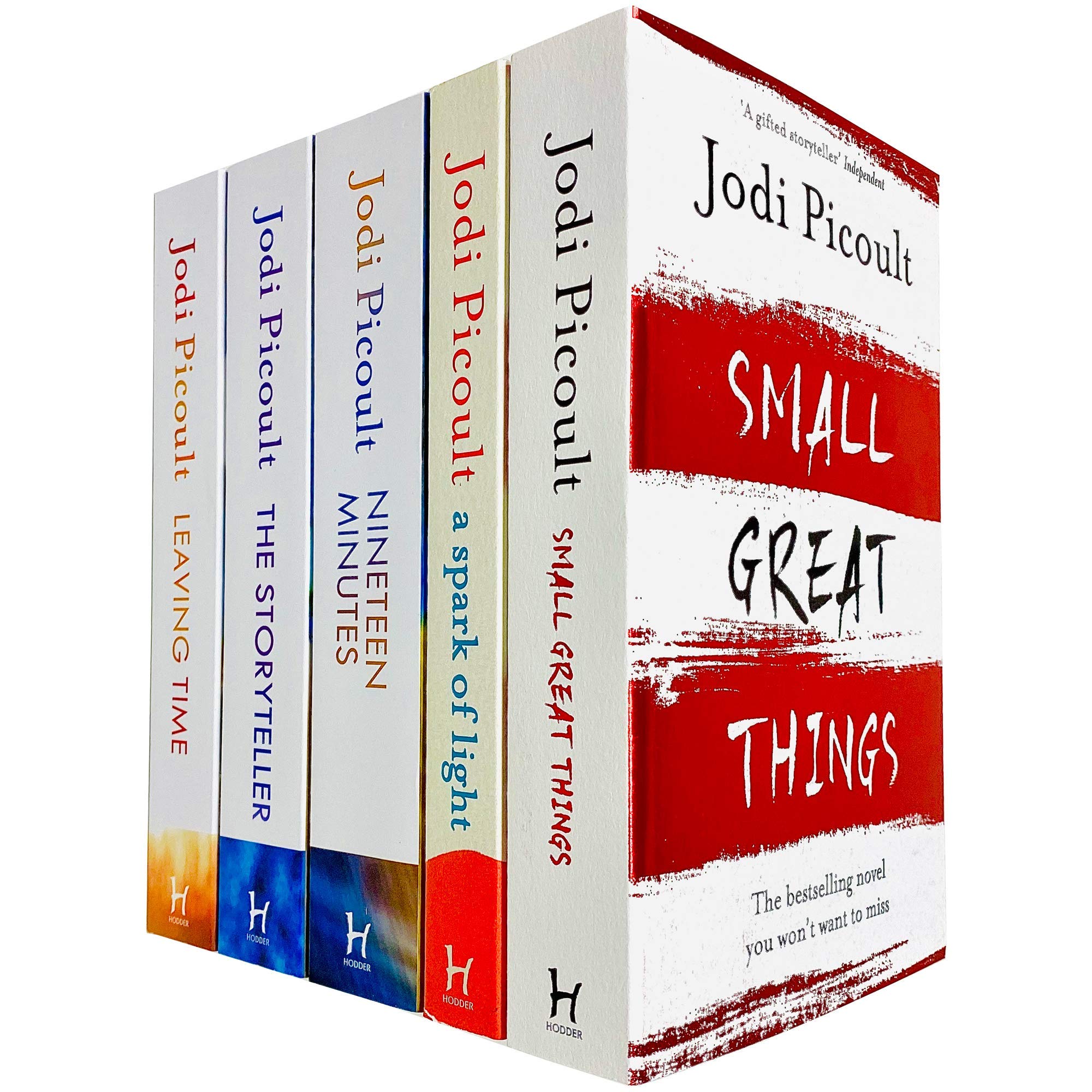 Jodi Picoult 5 Books Collection Set (Small Great Things, A Spark of Light, The Storyteller, Leaving Time & Nineteen Minutes) Contemporary literature