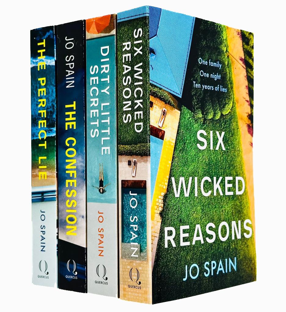 Jo Spain Series Collection 4 Books Set (Confession,Six Wicked Reasons,Perfect Lie,Direty Little Secrets) book