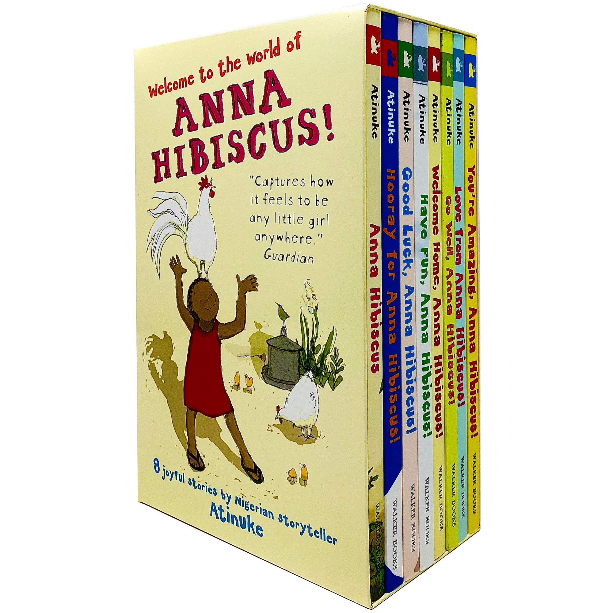 World of Anna Hibiscus 8 Books Collection Box Set by Atinuke (Anna Hibiscus, Hooray, Good Luck, Have Fun, Welcome Home, Go Well, Love From & You're Amazing) - Atinuke Suspense & Thrillers