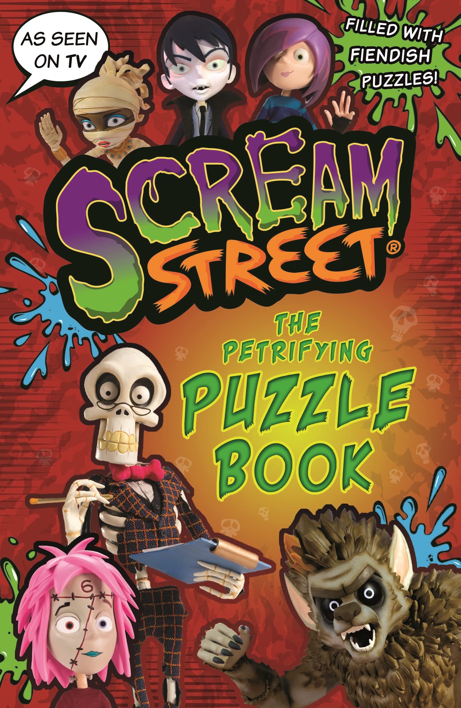 Scream Street: The Petrifying Puzzle Book (Scream Street, 20) Tiptoi & Games