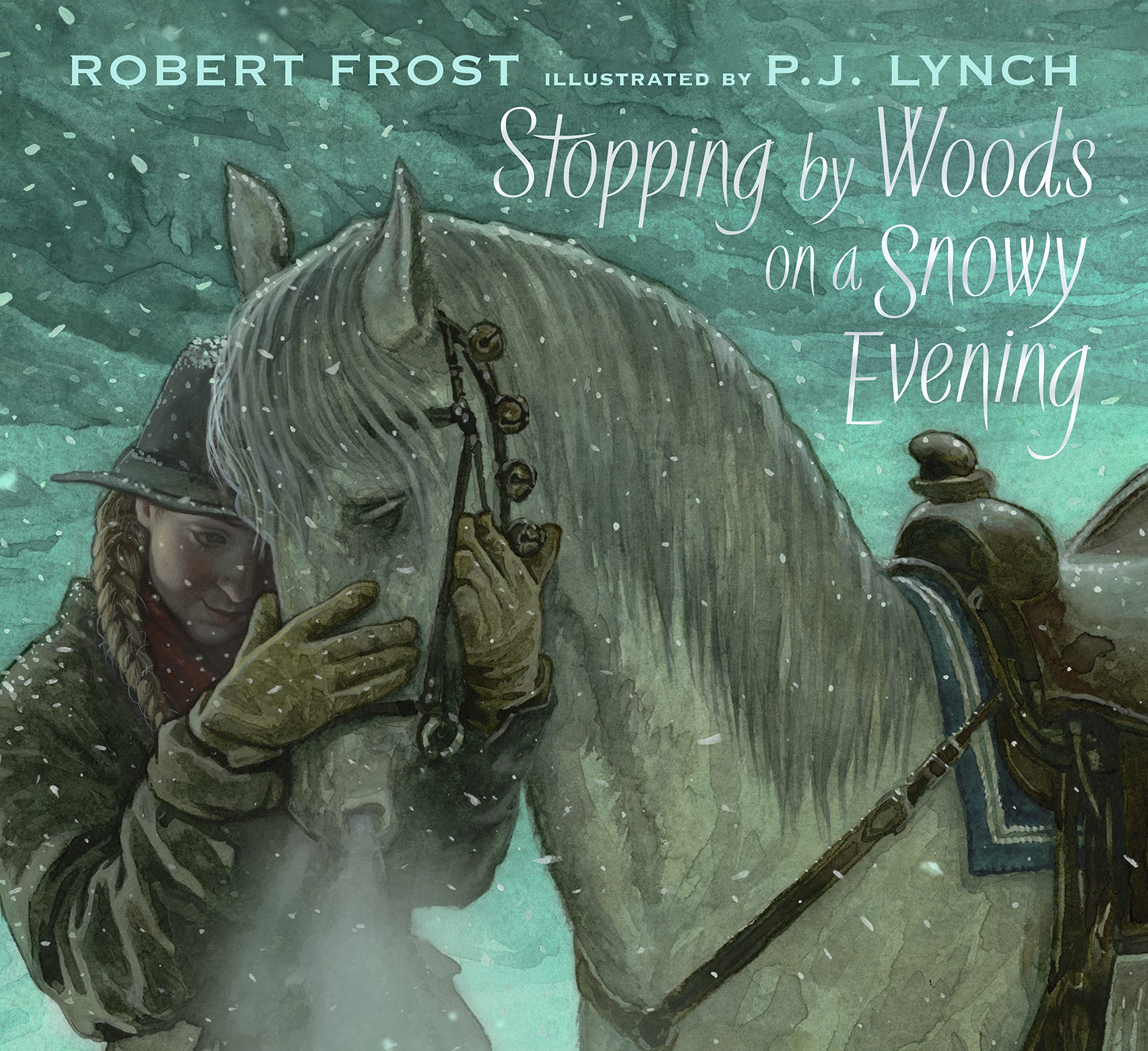 Stopping by Woods on a Snowy Evening: Beautiful Christmas gift edition Novels & Short Stories