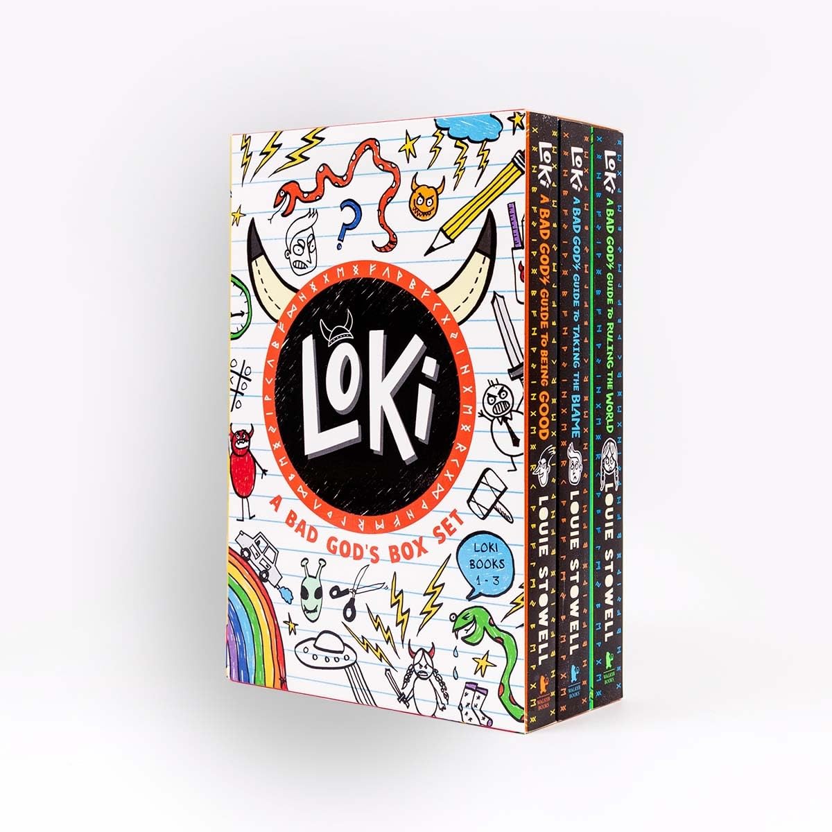Loki: A Bad God's Box Set: Three funny diaries full of doodles about the adventures of a Norse trickster god stuck in a school kid’s body, for age 7, 8, 9, 10, 11, 12 (Loki: A Bad God’s Guide) Novels & Short Stories