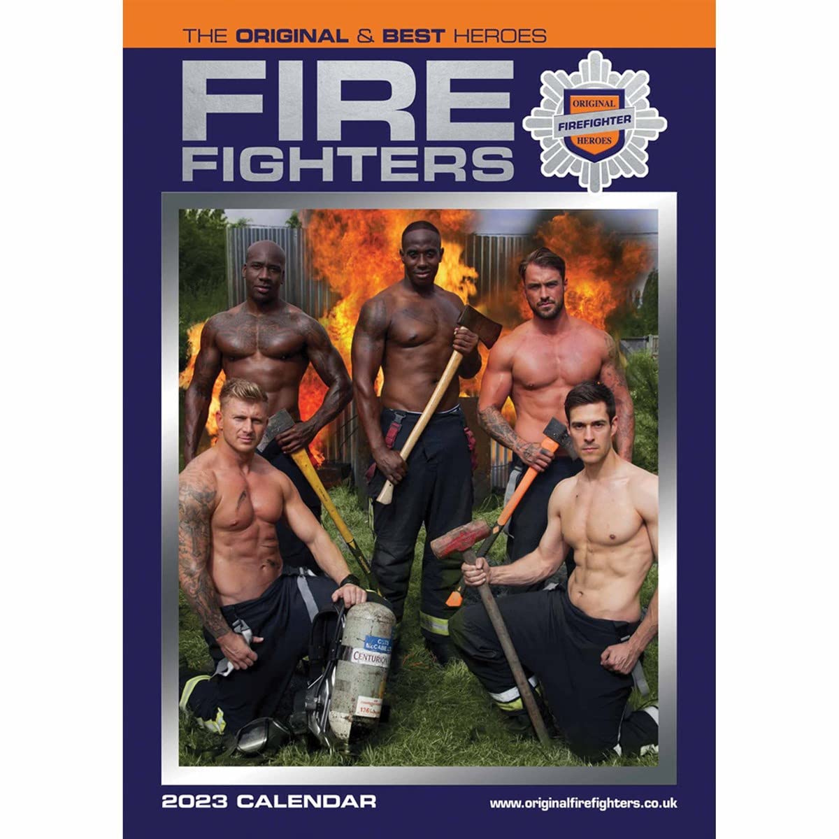 Fire Fighters – Feuerwehrmänner 2023 – A3-Posterkalender: Original Carousel-Kalender book