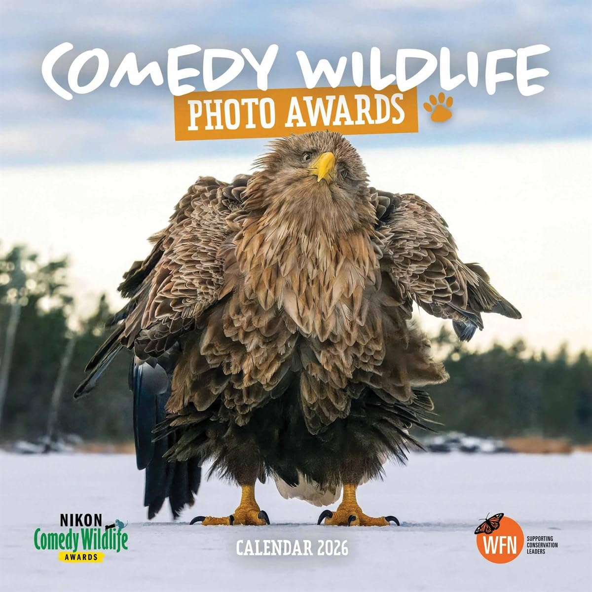 2026 Comedy Wildlife Photography Awards Wall Calendar Calendars