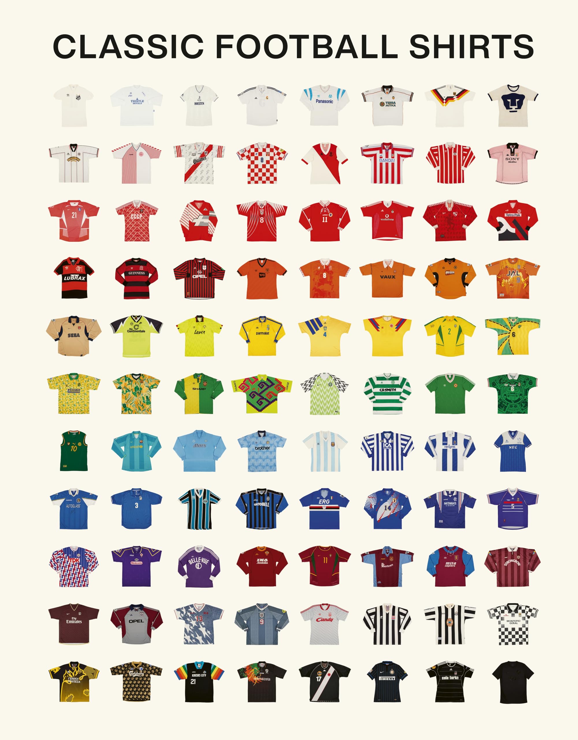 Classic Football Shirts Books