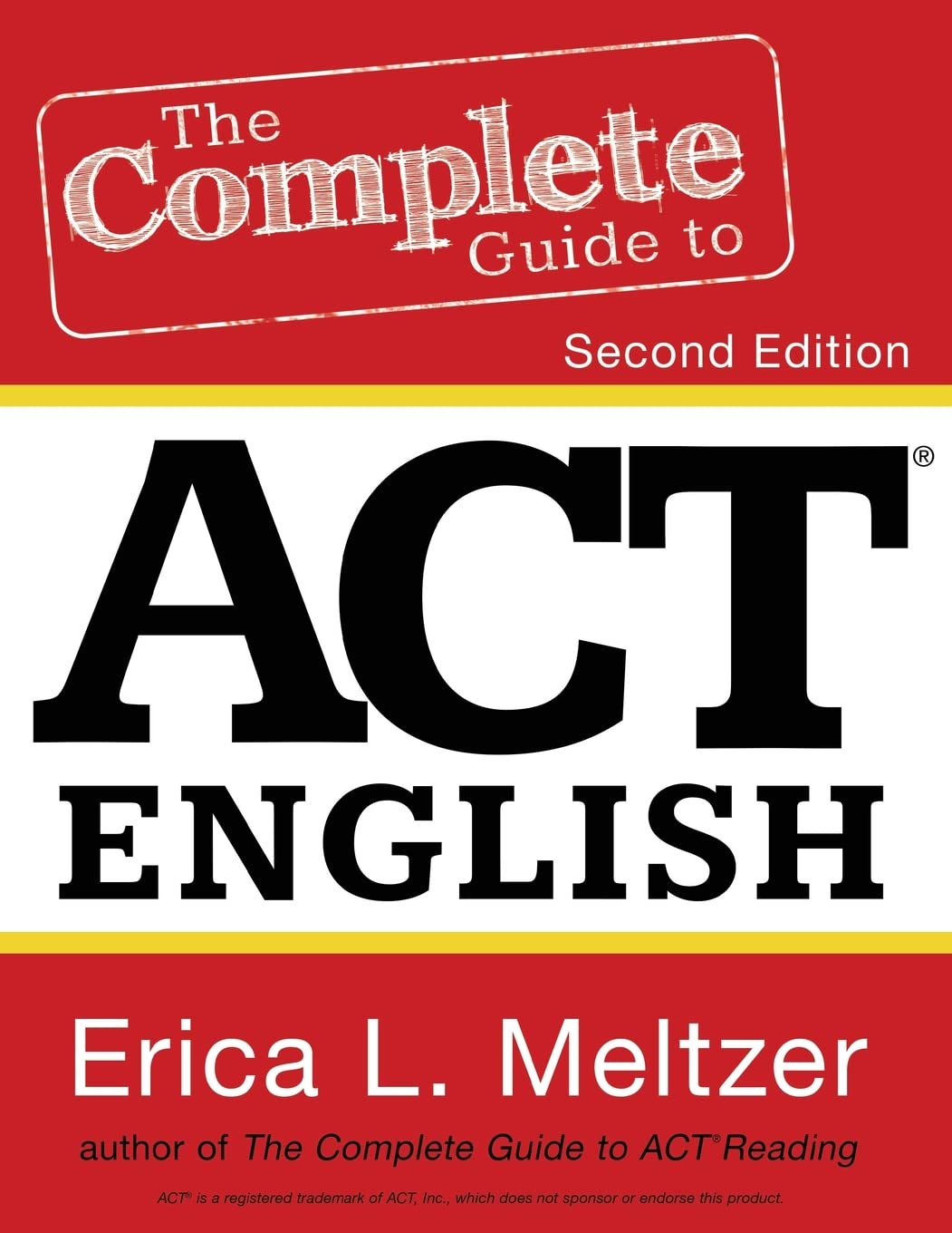 The Complete Guide to ACT English, 2nd Edition book