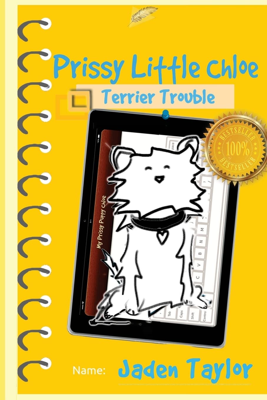 Prissy Little Chloe: Terrier Trouble: Funny Action Adventure Cartoon Novel Comics for children & teenagers
